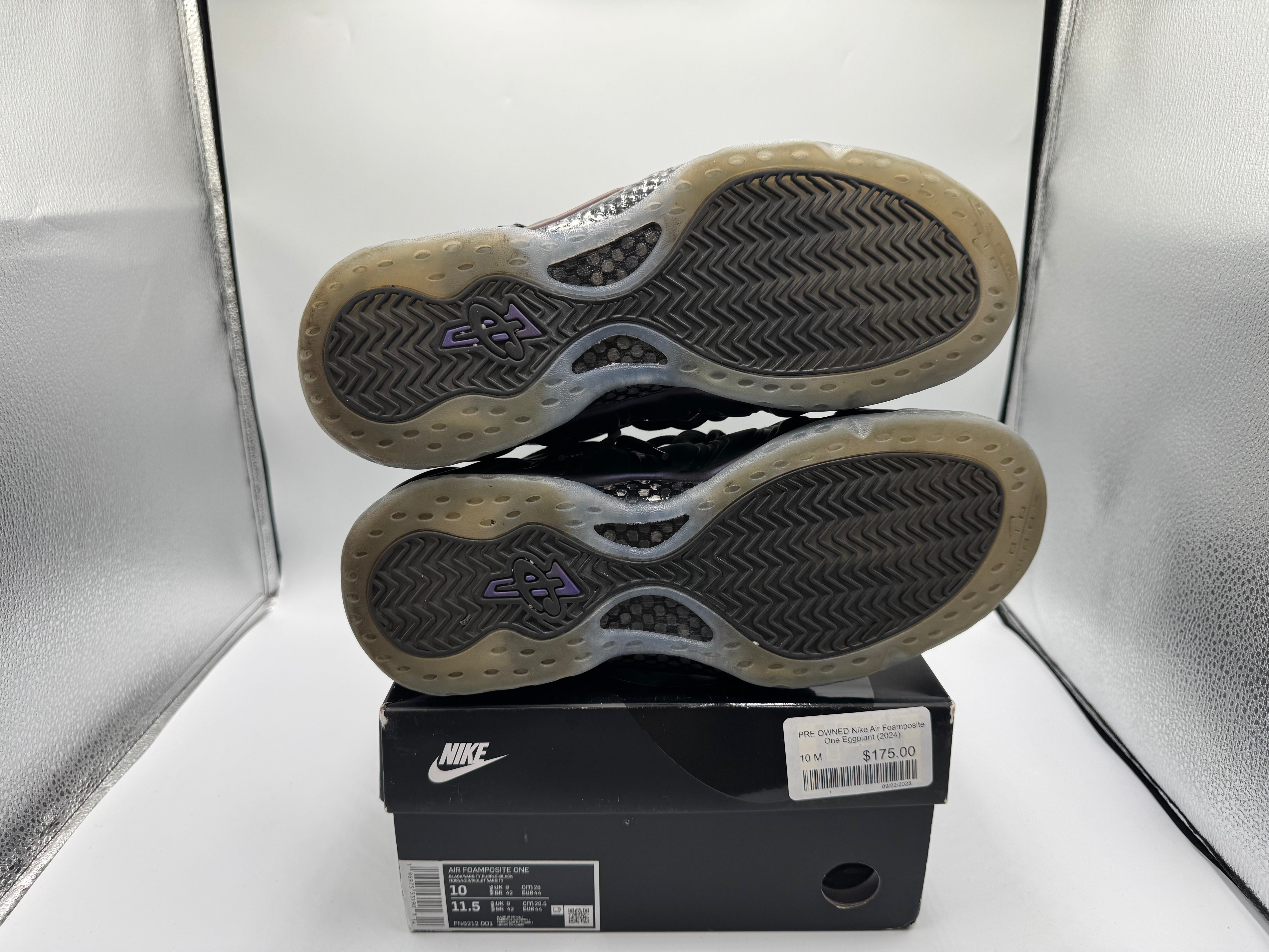 PRE OWNED Nike Air Foamposite One Eggplant (2024)