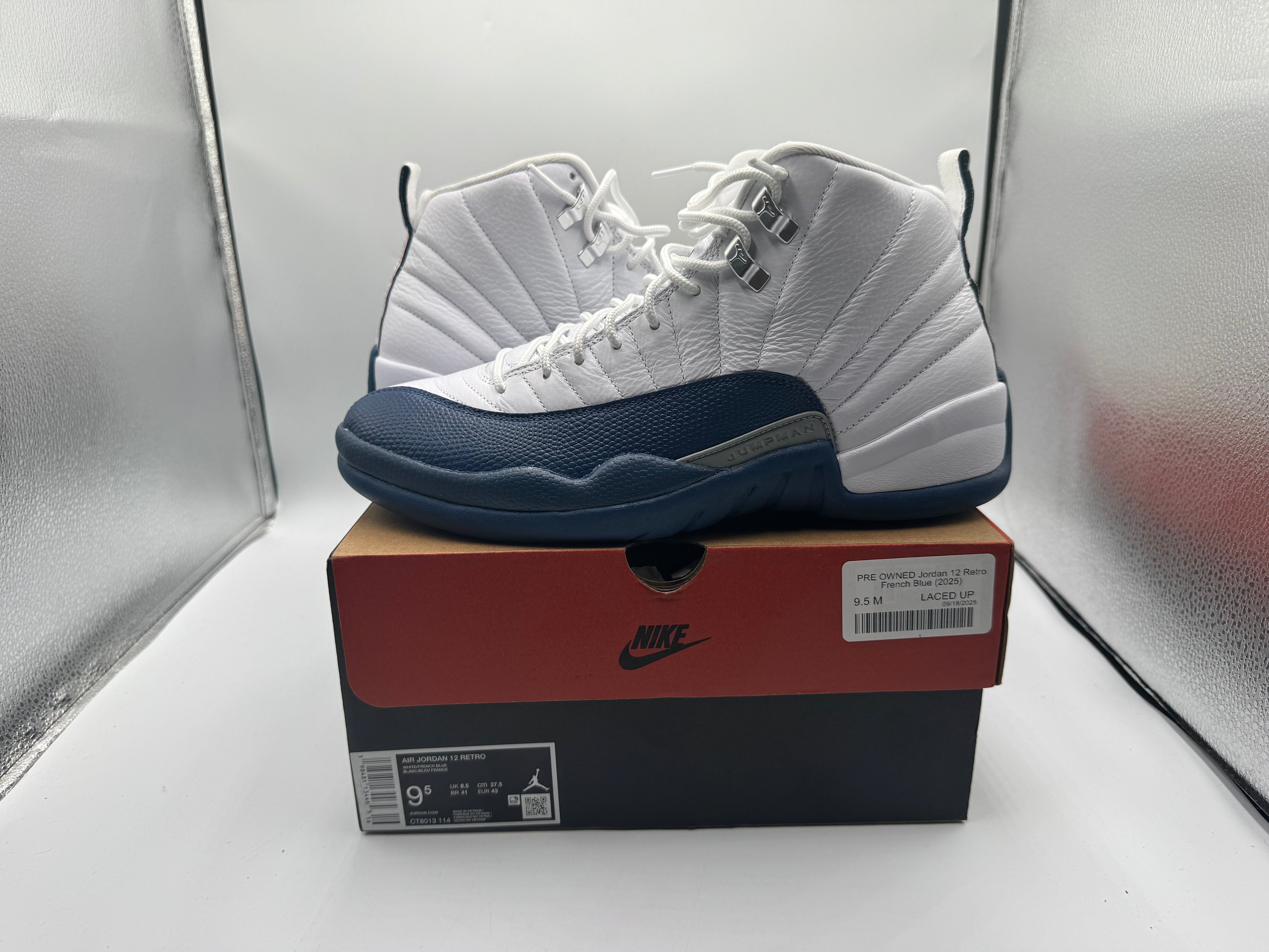 PRE OWNED Jordan 12 Retro French Blue (2025)