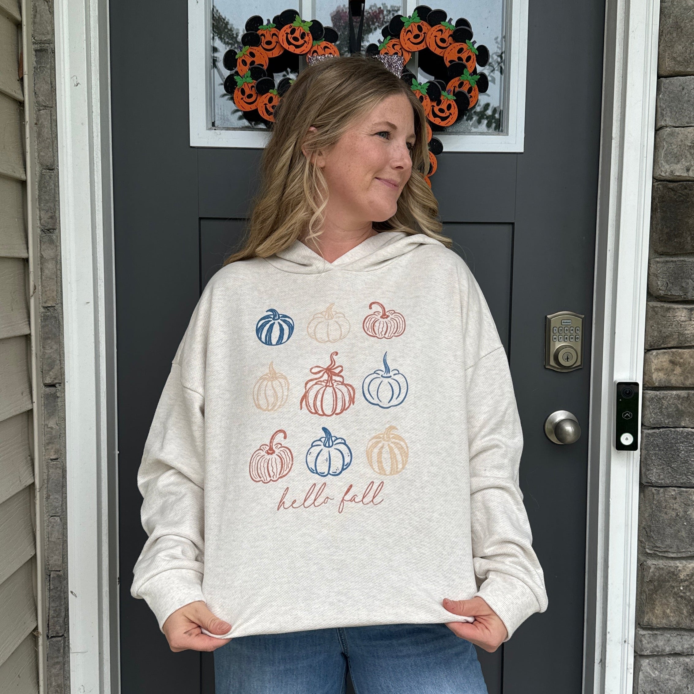 Hello Fall Pumpkin Doodles