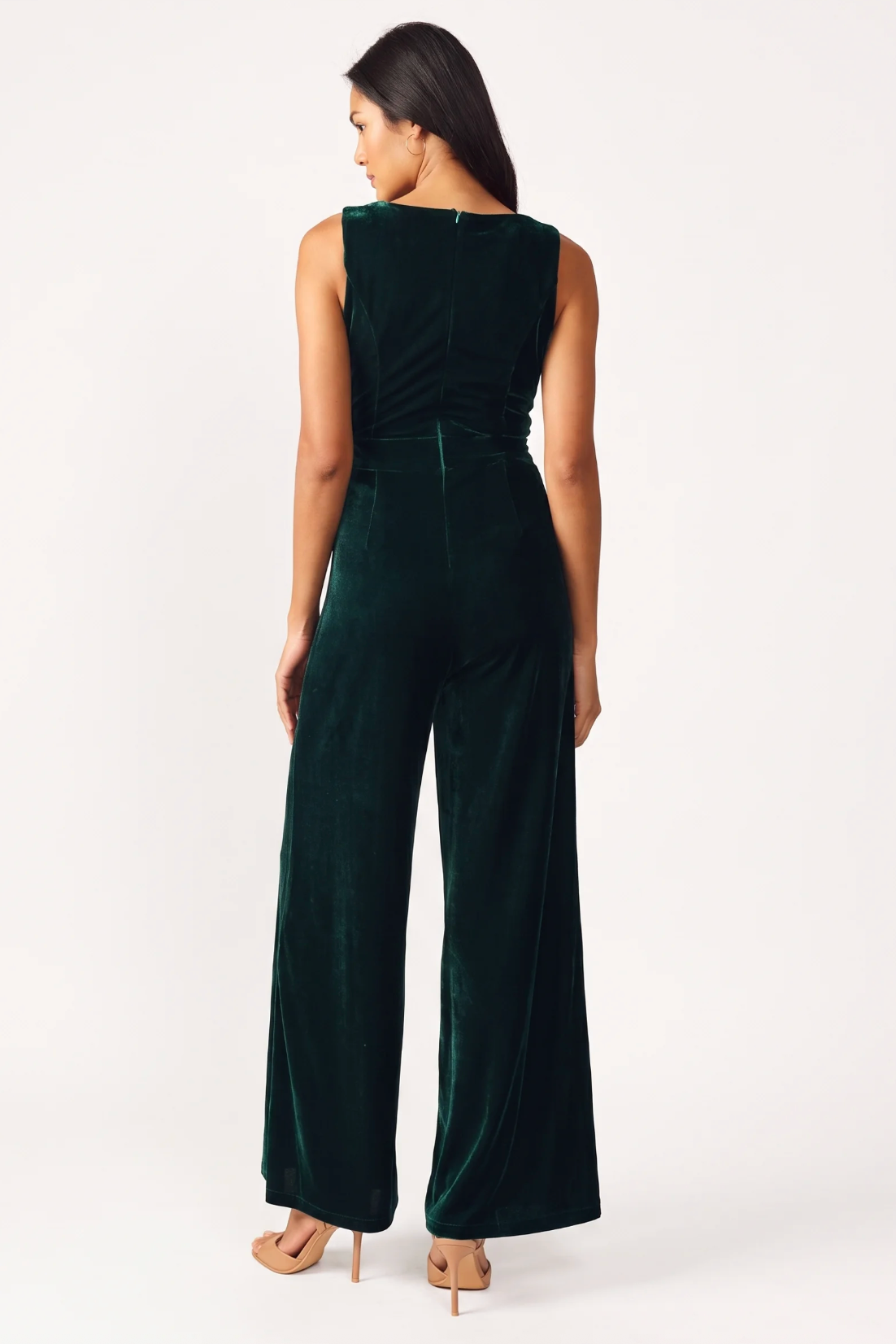 FINAL TOUCHES VELVET JUMPSUIT