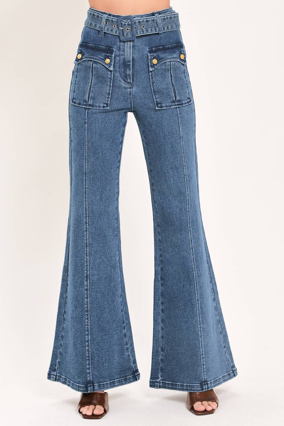 BLUE HORIZON HEIRESS DENIM PANTS