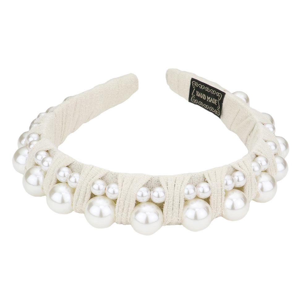 Pearl Embellished Headband