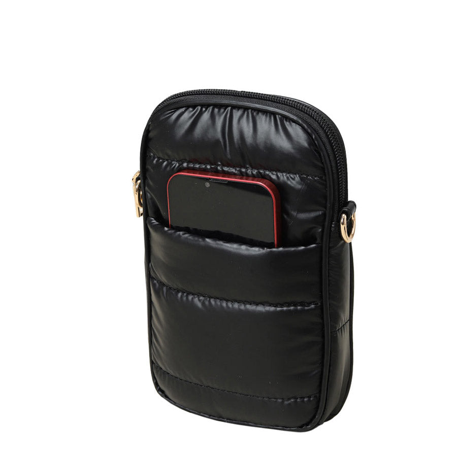 Puffer Rectangle Crossbody Bag