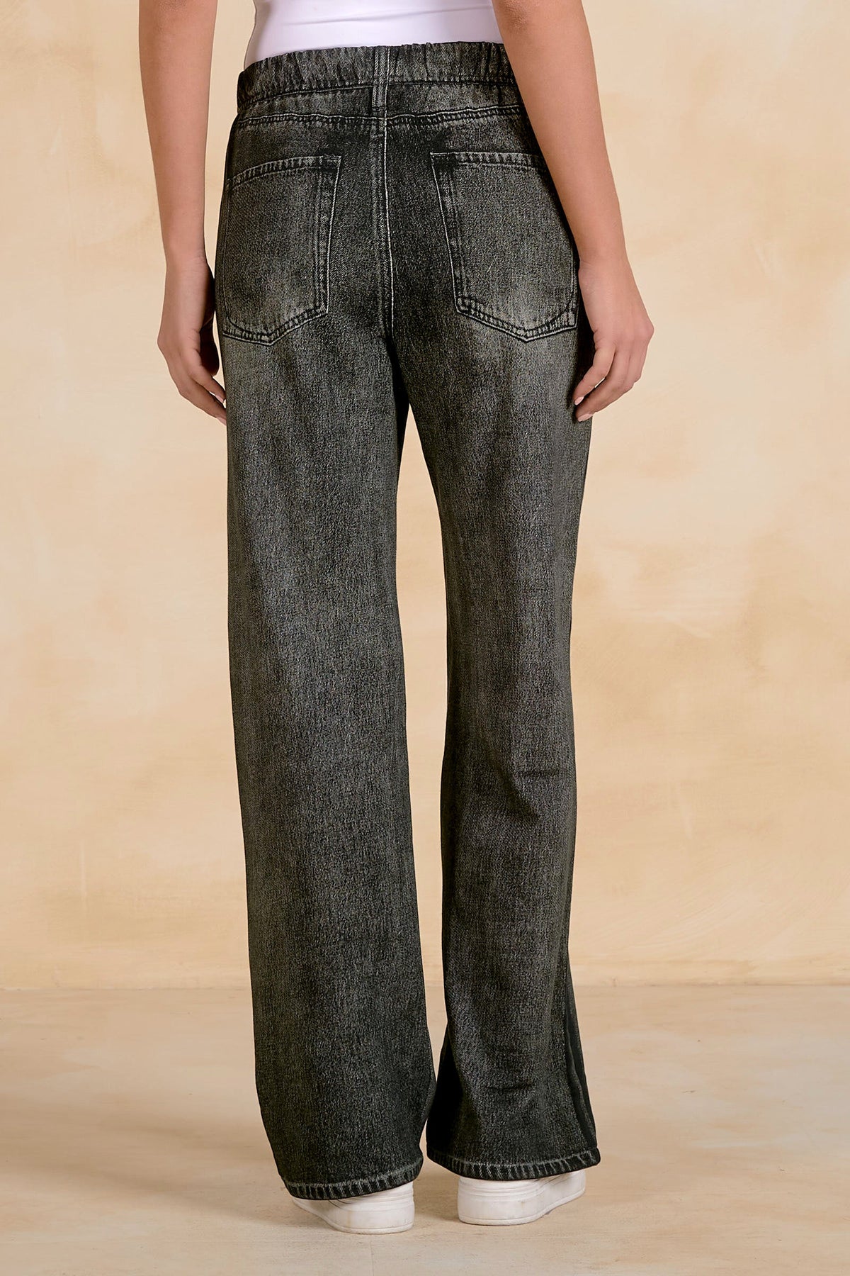 Jojo Track Sweatpant Jeans Charcoal
