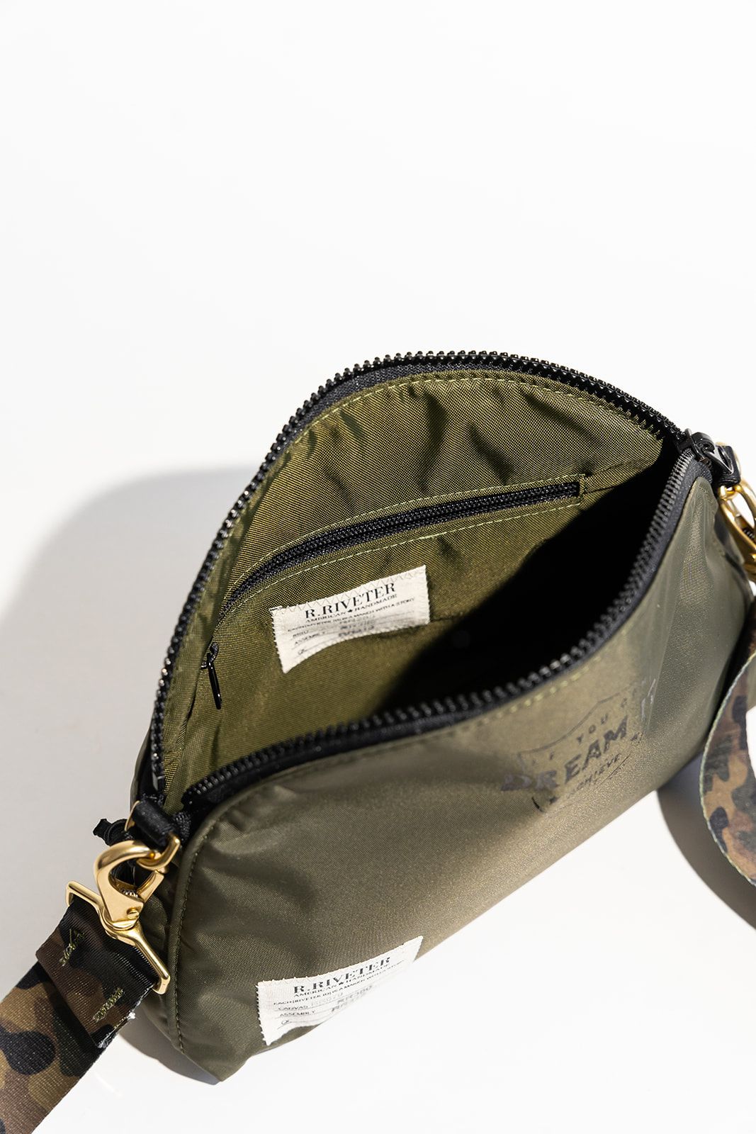 Hopper | Military Green Nylon