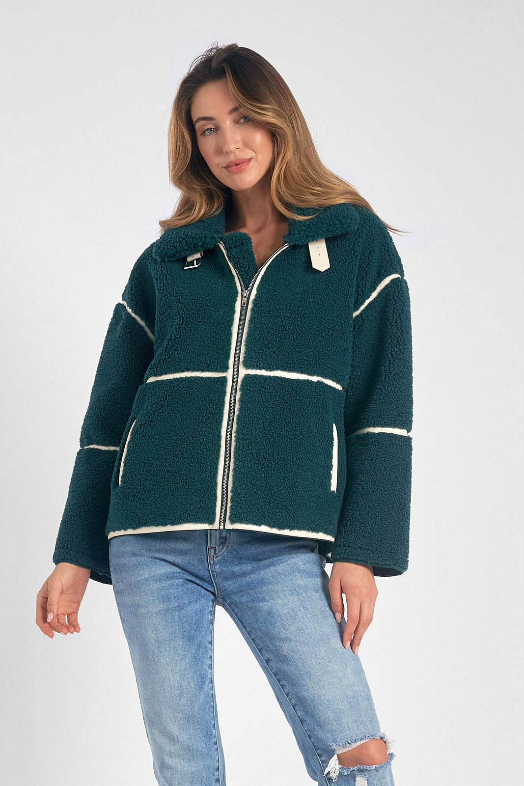 Snowmass Coat Teal