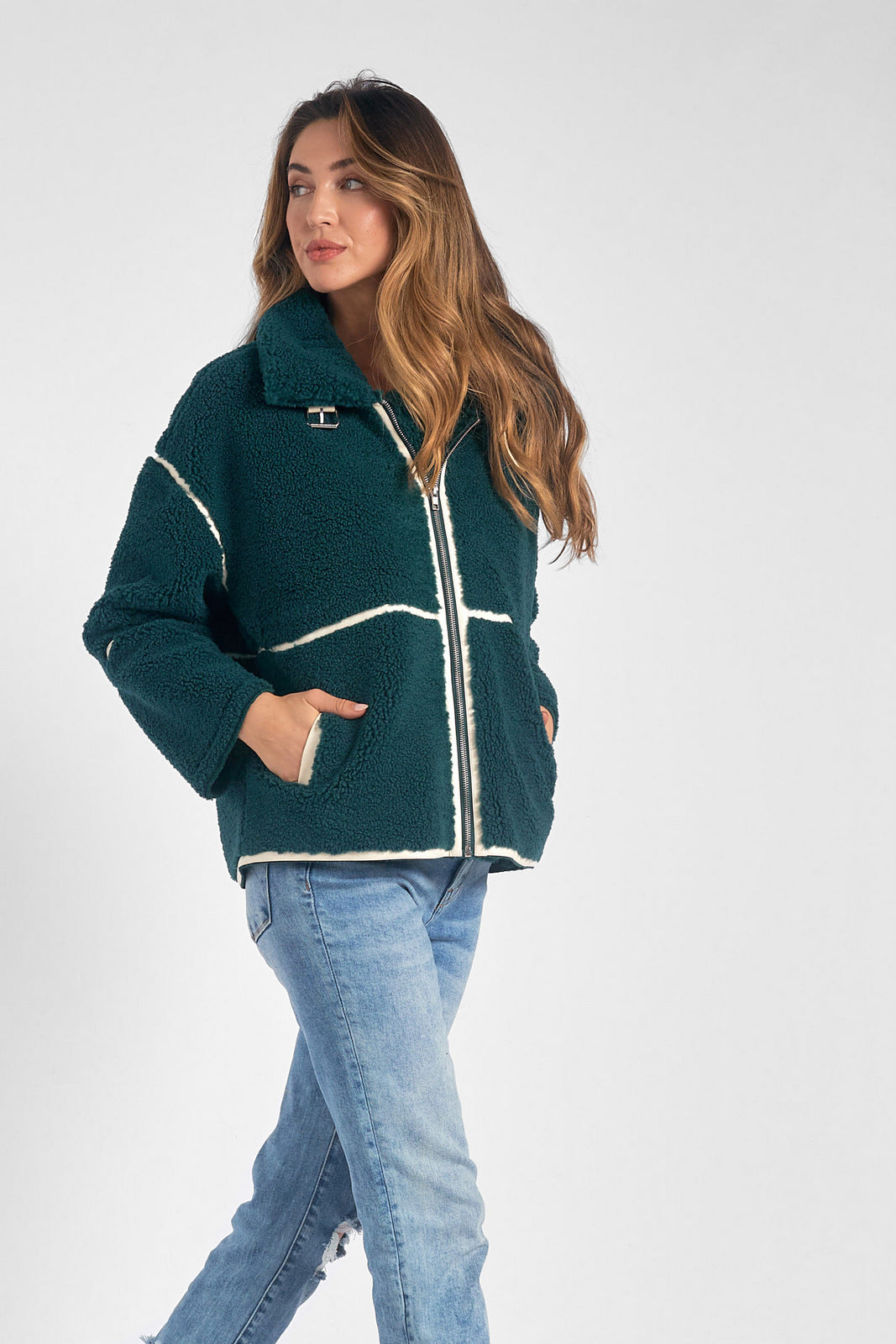 Snowmass Coat Teal