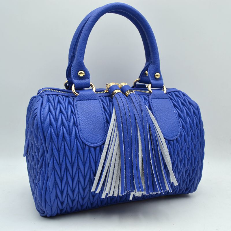 Quilted Chevron Satchel Handbag | Textured Top-Handle Crossbody Purse