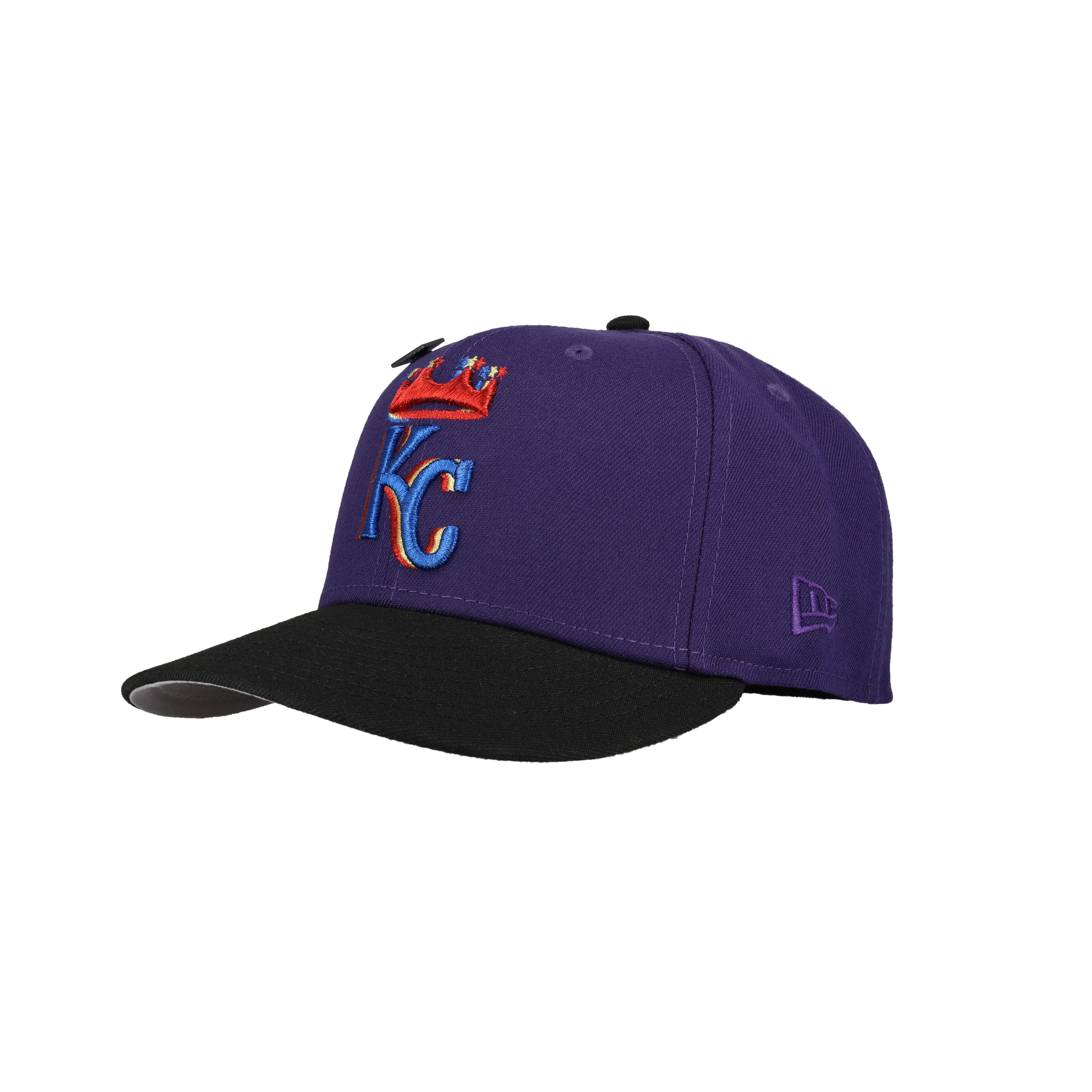 Kansas City Royals Trippy 40th Anniversary Patch 59Fifty Fitted Hat