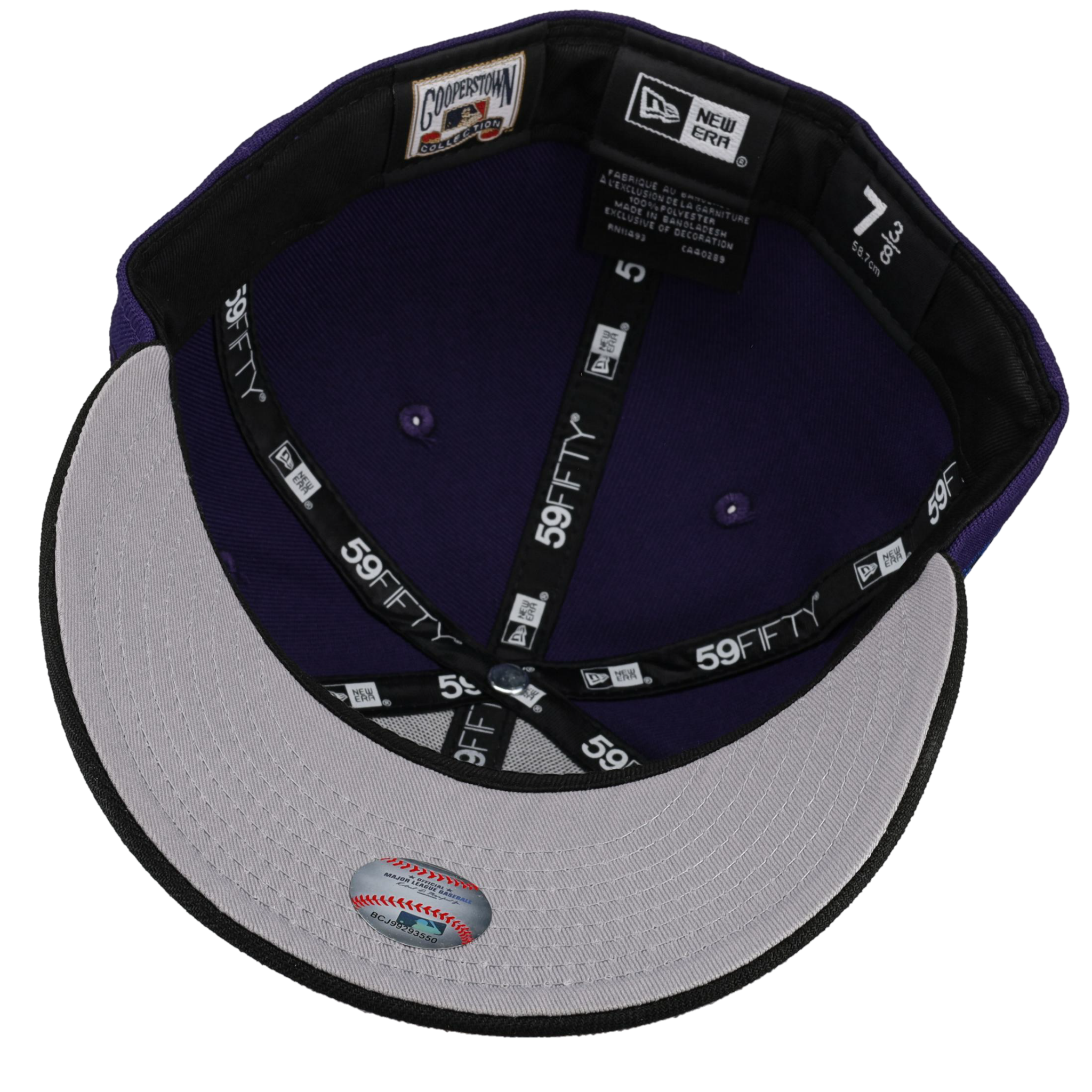 Kansas City Royals Trippy 40th Anniversary Patch 59Fifty Fitted Hat