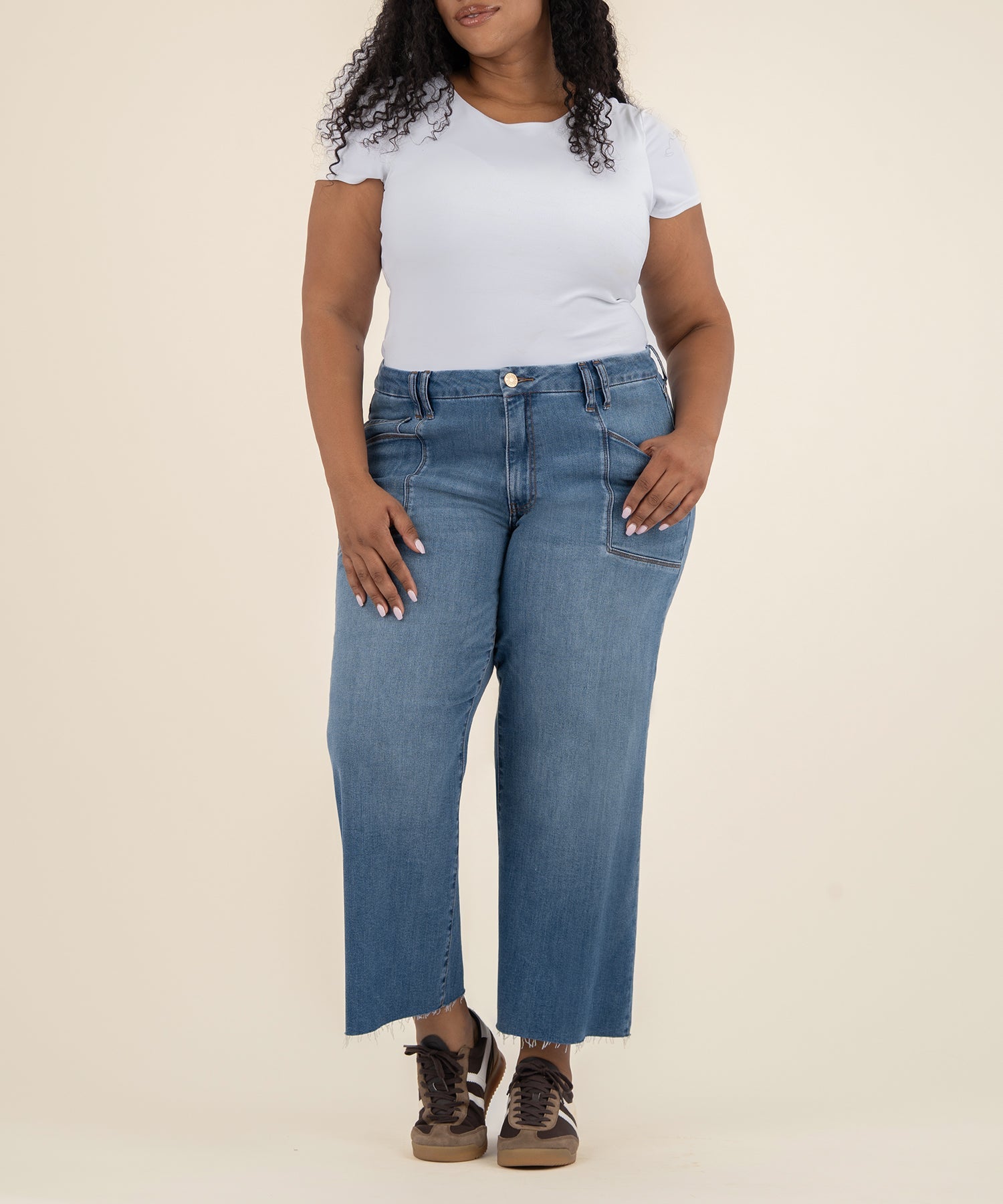 Meg High Rise Wide Leg, Plus