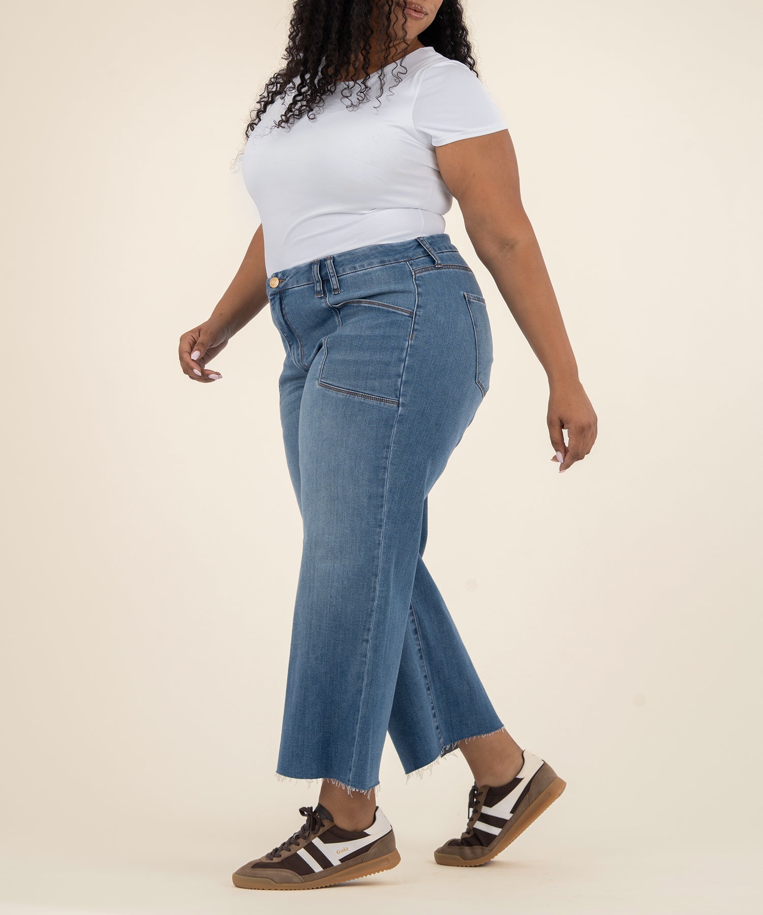 Meg High Rise Wide Leg, Plus