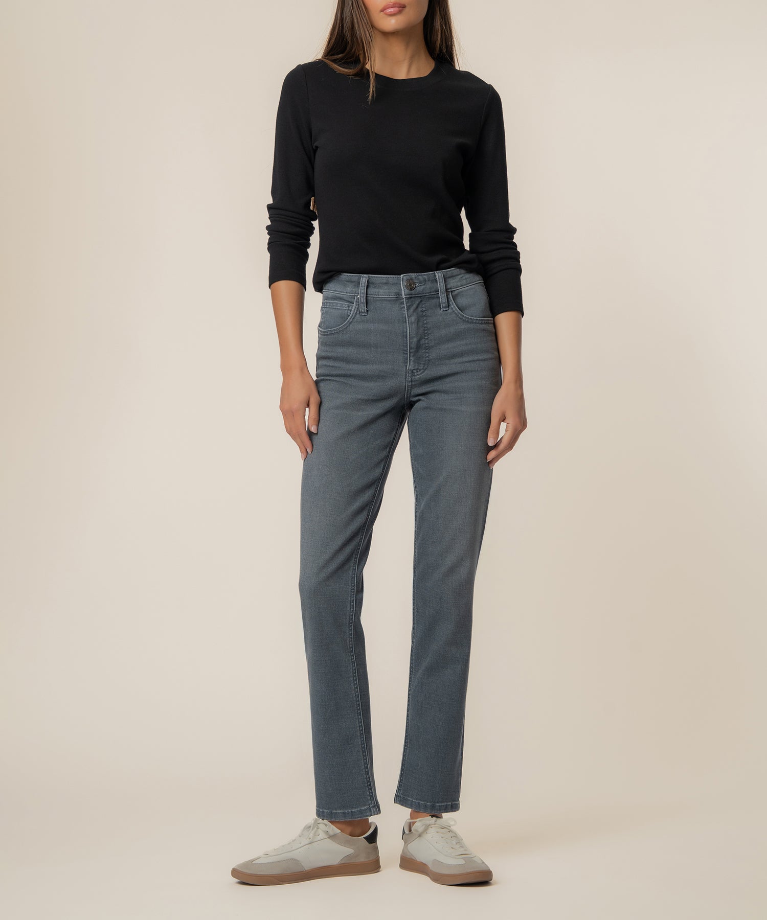 Rachael High Rise Mom Jean, Long