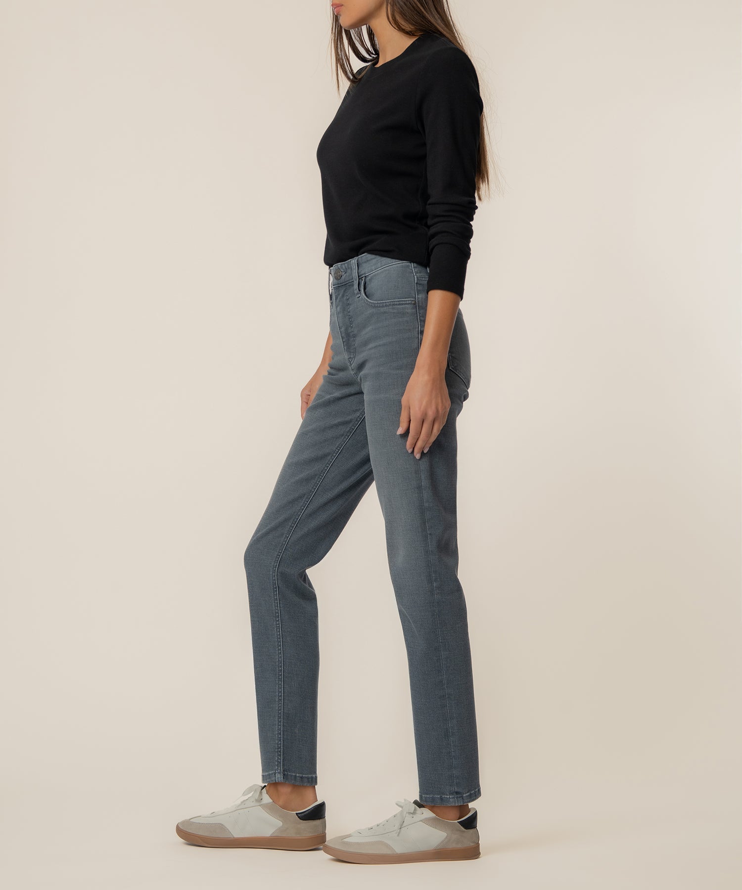 Rachael High Rise Mom Jean, Long