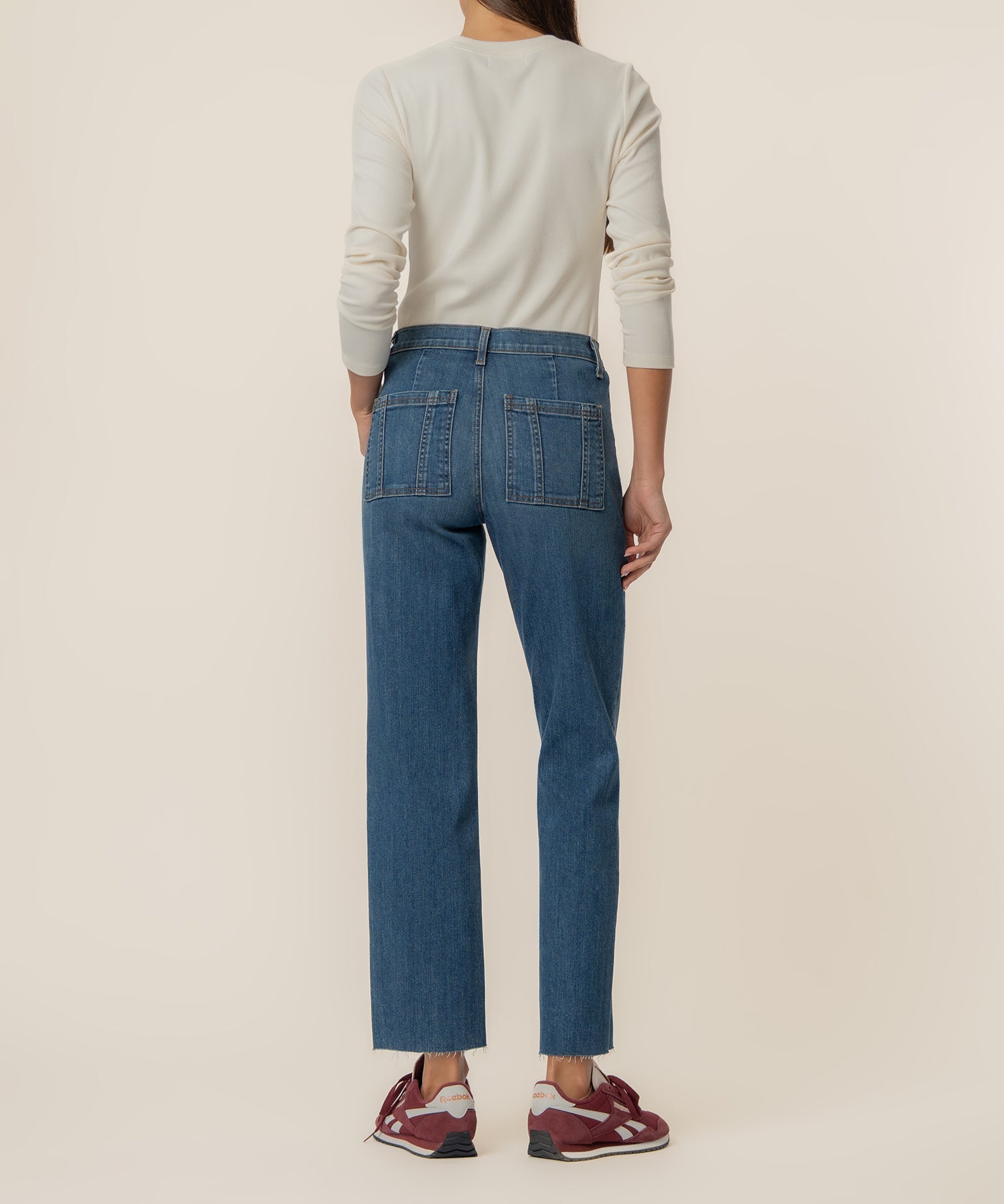 Avery High Rise Straight Leg, Exclusive