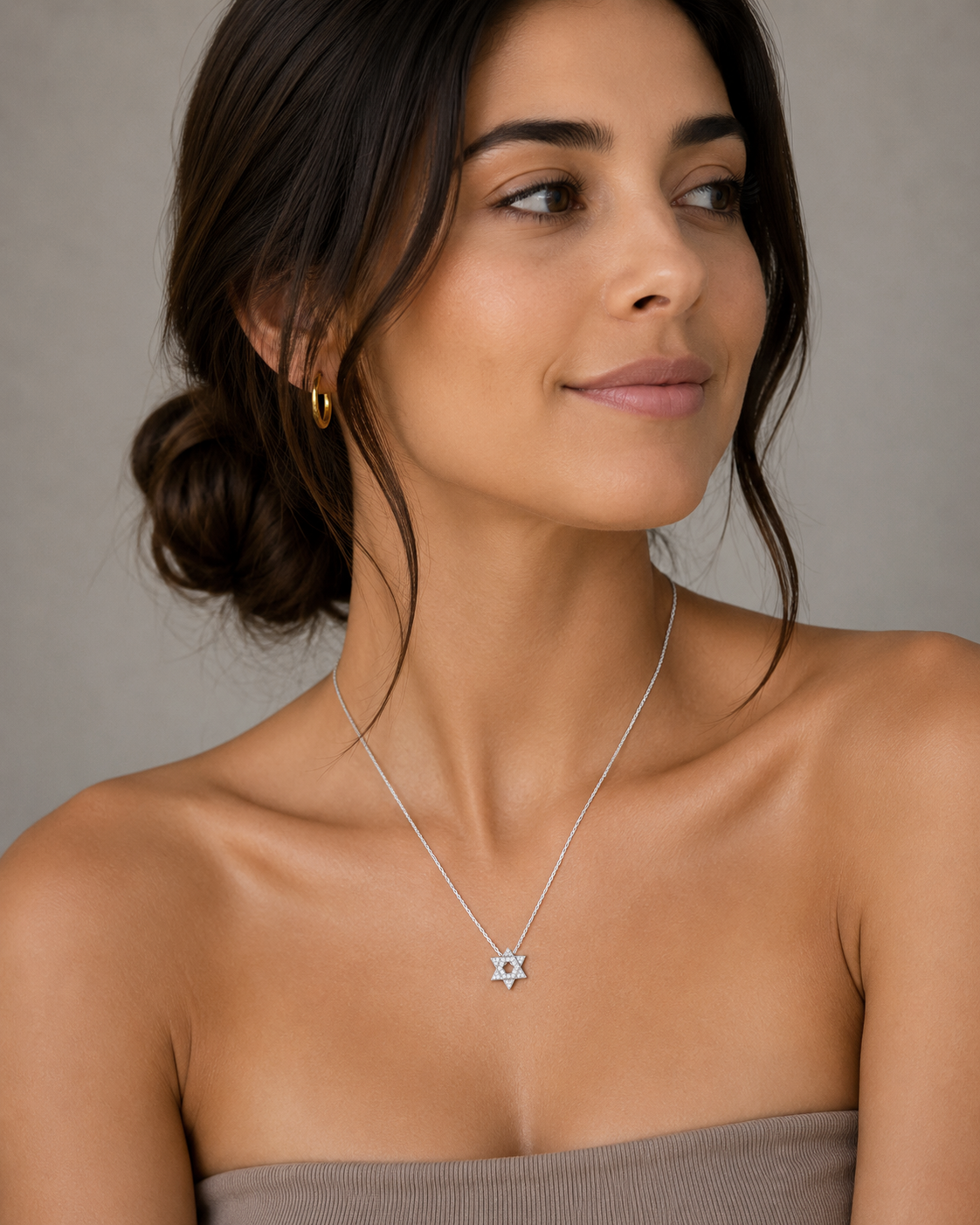 Kira Star of David Necklace