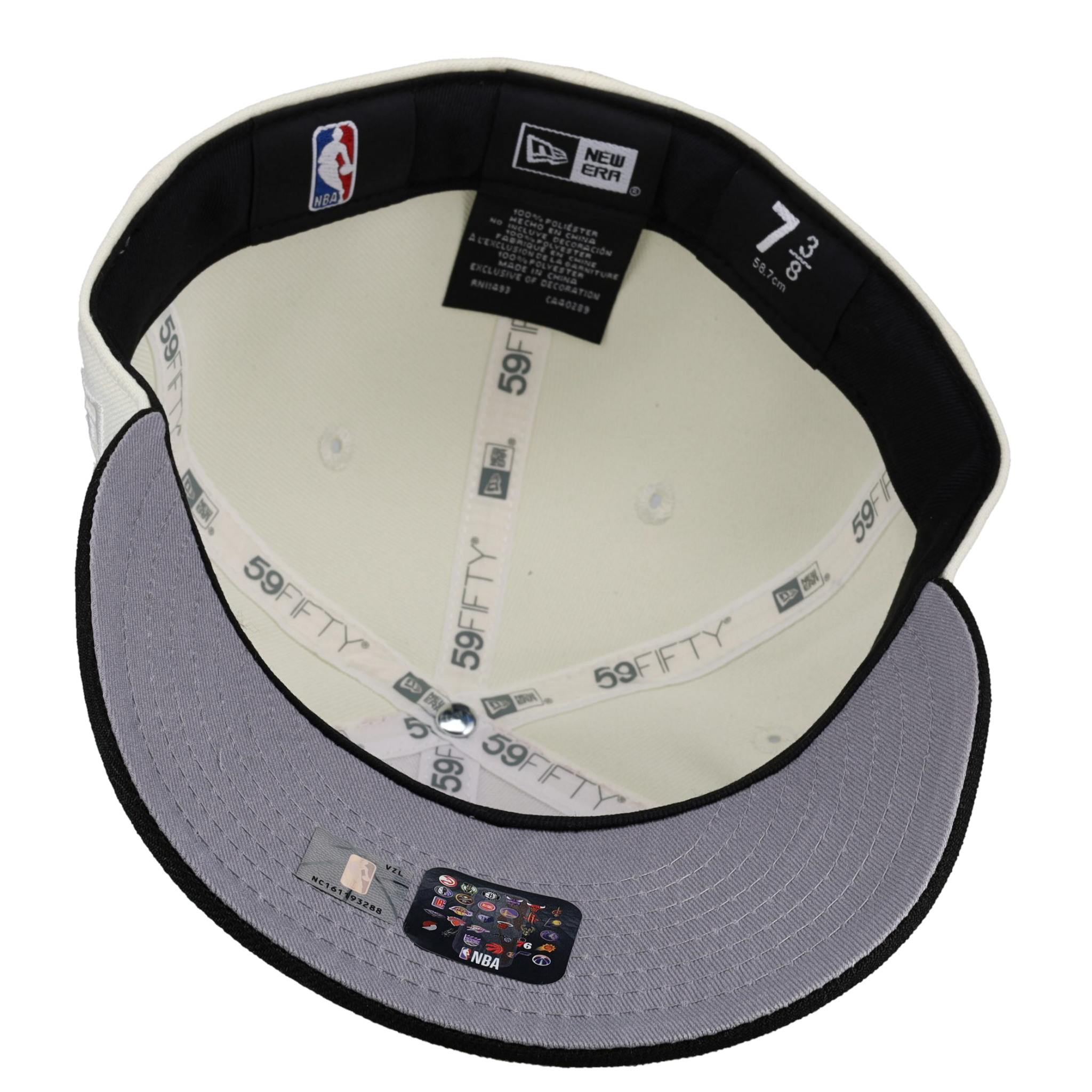 New York Knicks Celestial Chrome Metallic 59Fifty Fitted Hat
