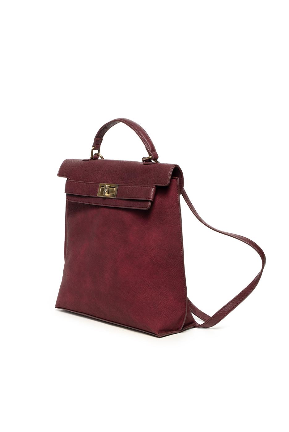 Robin Sueded Turnlock Backpack