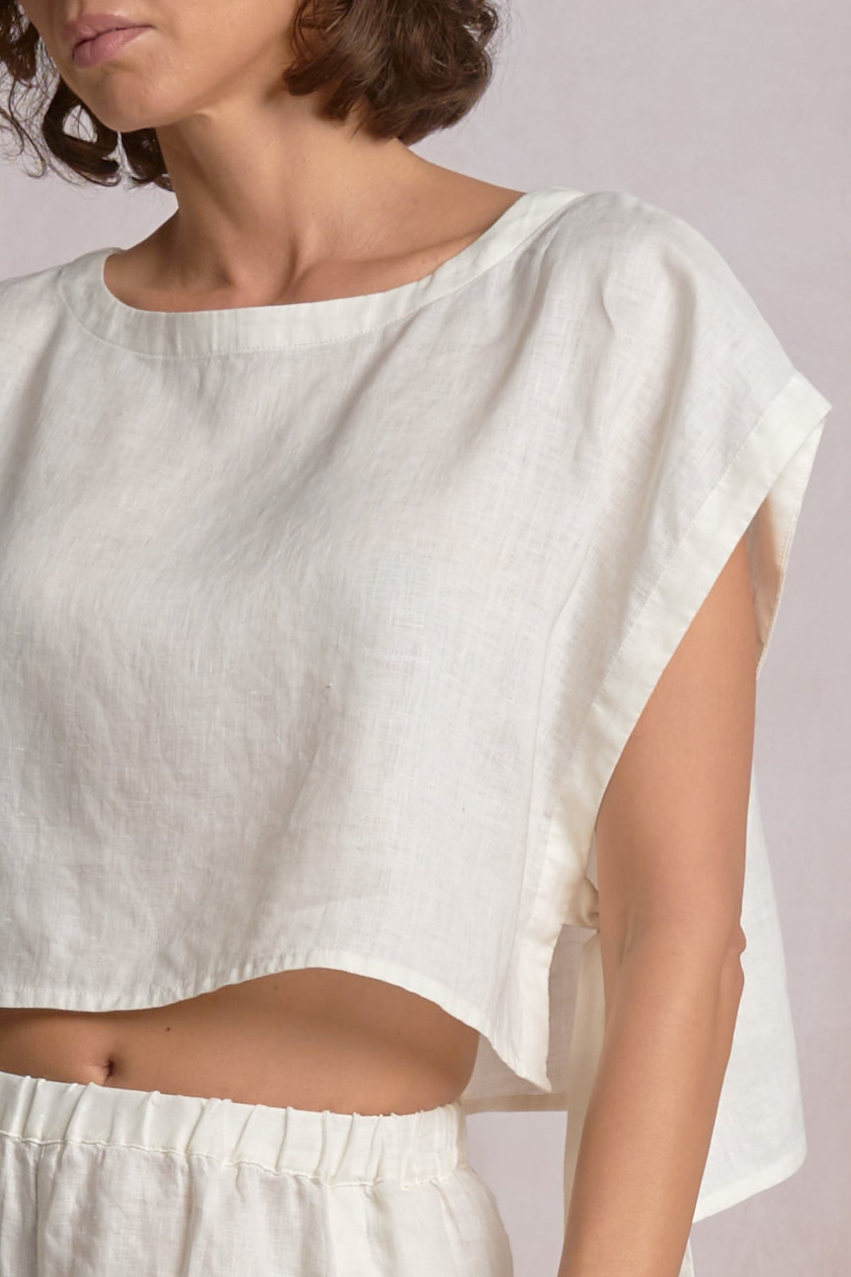 Lilian Top White