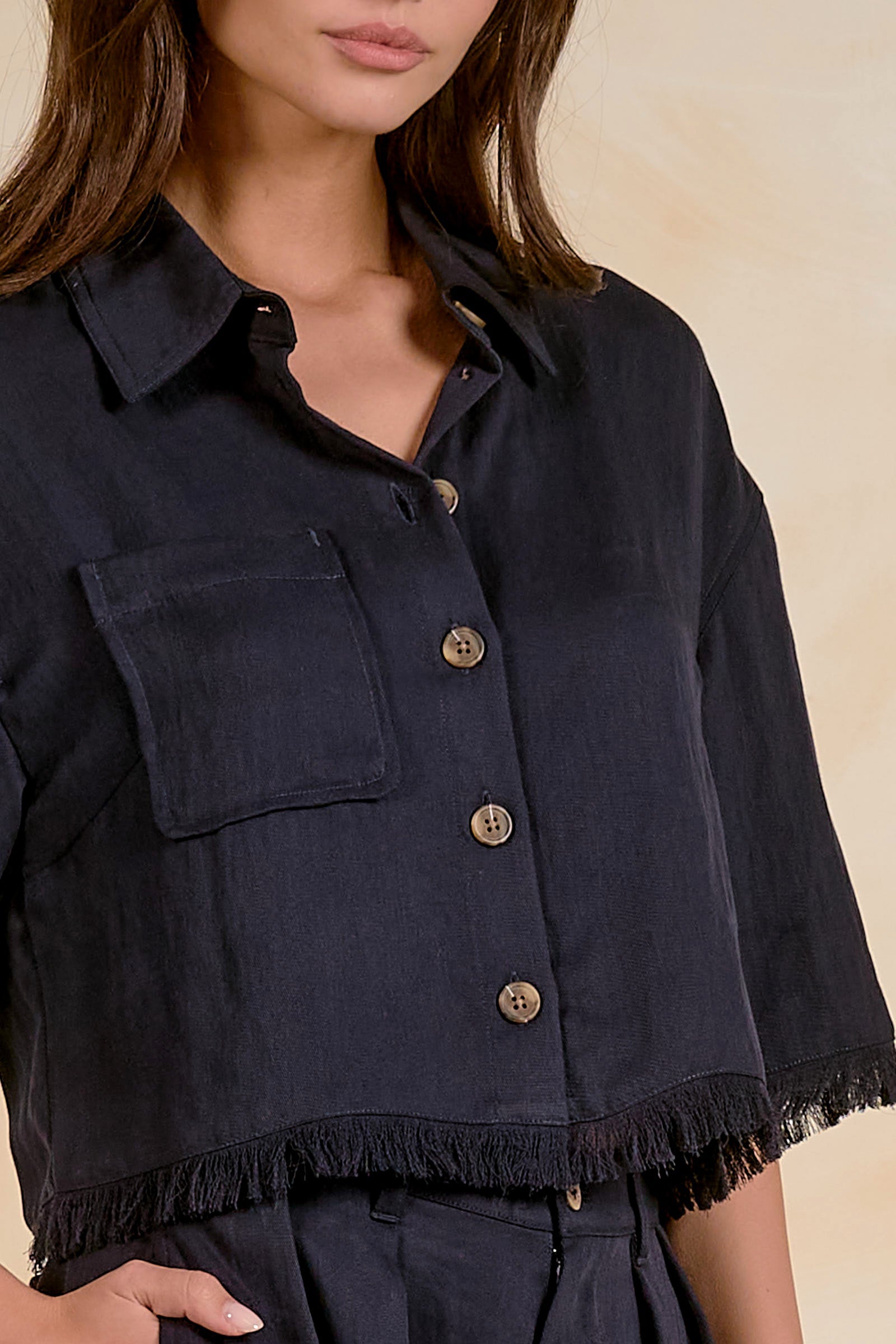 Lara Top Navy