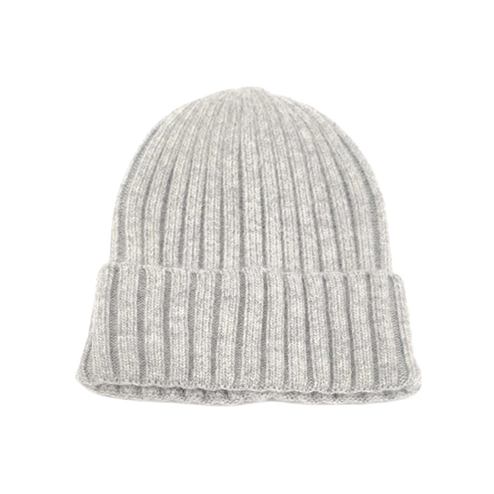 Beautiful Solid Knit Beanie Hat