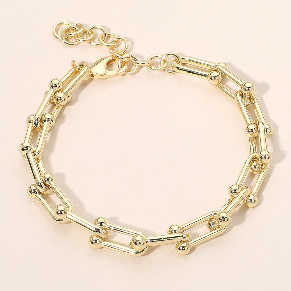 Industrial Link Chain Bracelet