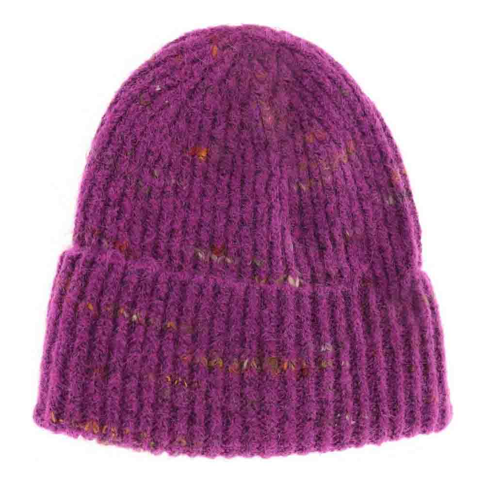Unisex Marled Knit Cuff C.C Beanie