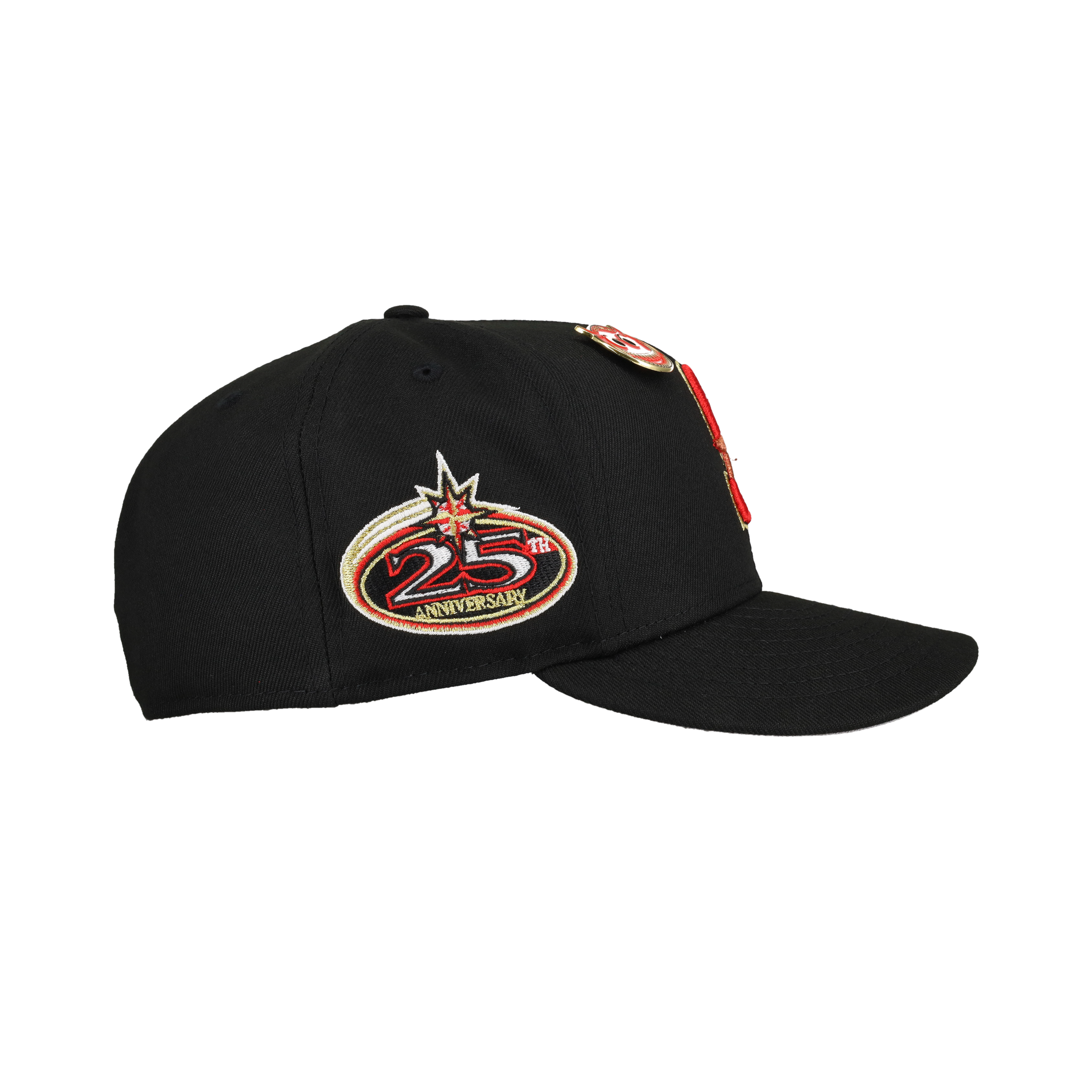 Seattle Mariners 25th Anniversary Black Metallic 59Fifty Fitted Hat