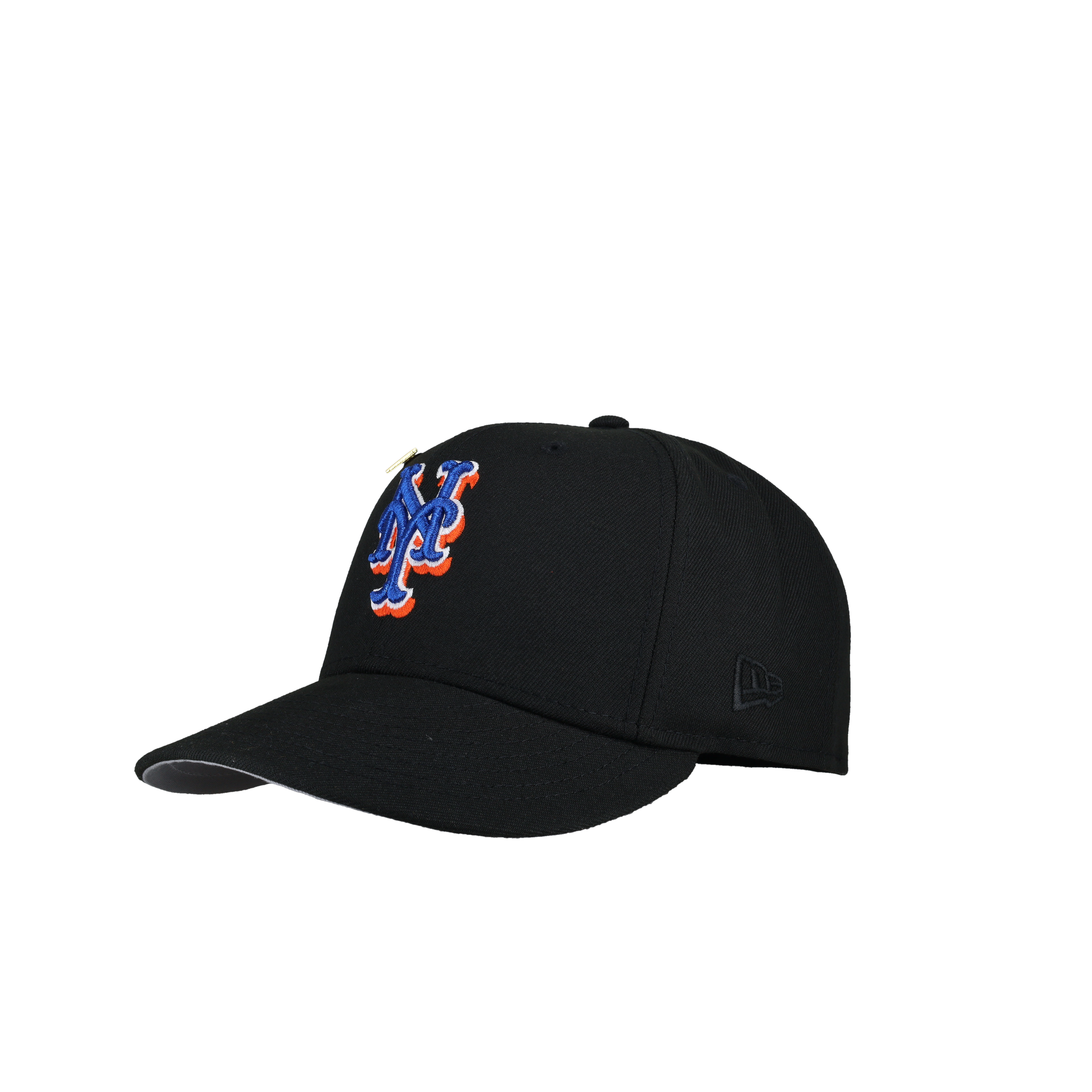 New York Mets 2000 World Series Black Orange Metallic 59Fifty Fitted Hat