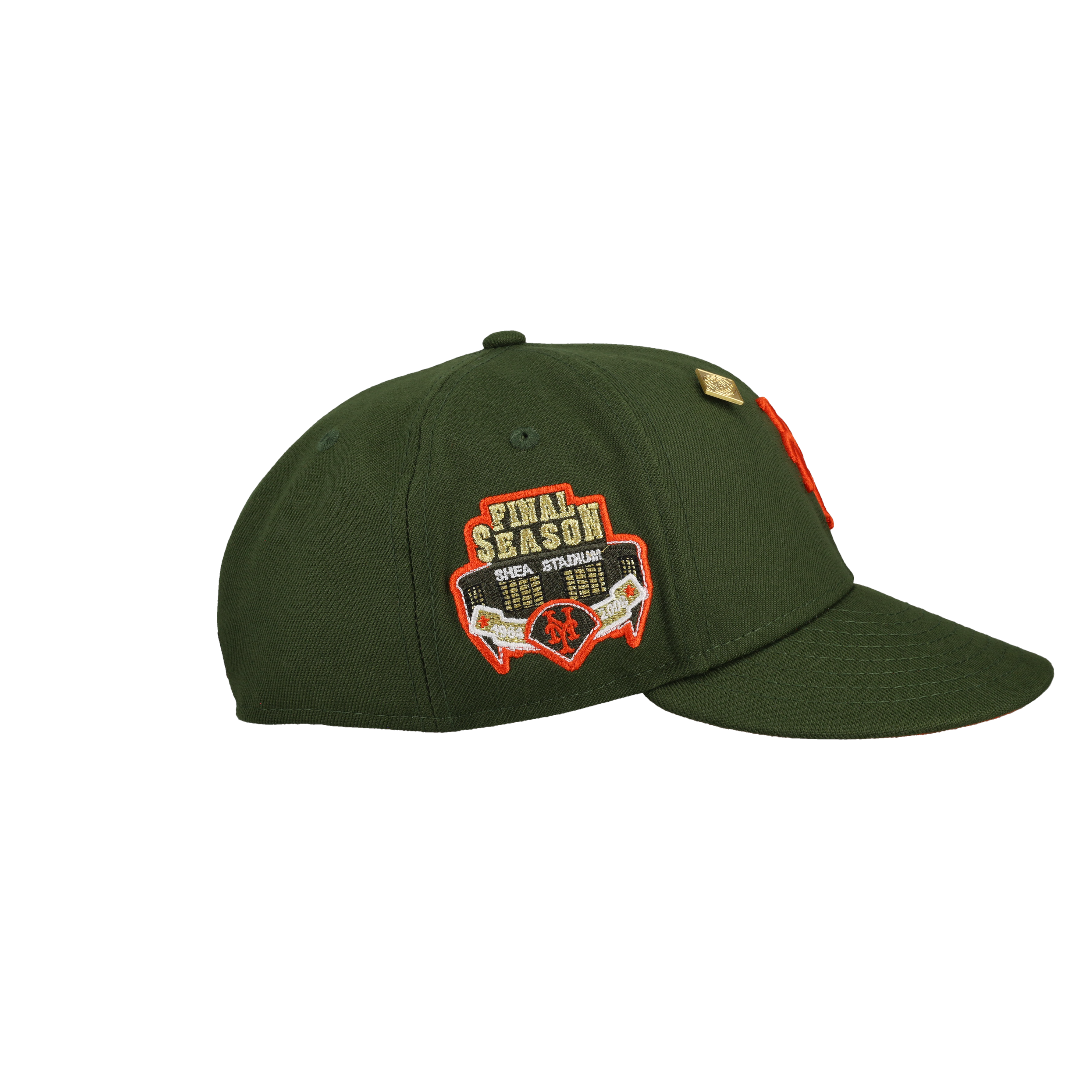 New York Mets Final Season Patch New Era Fitted Hat