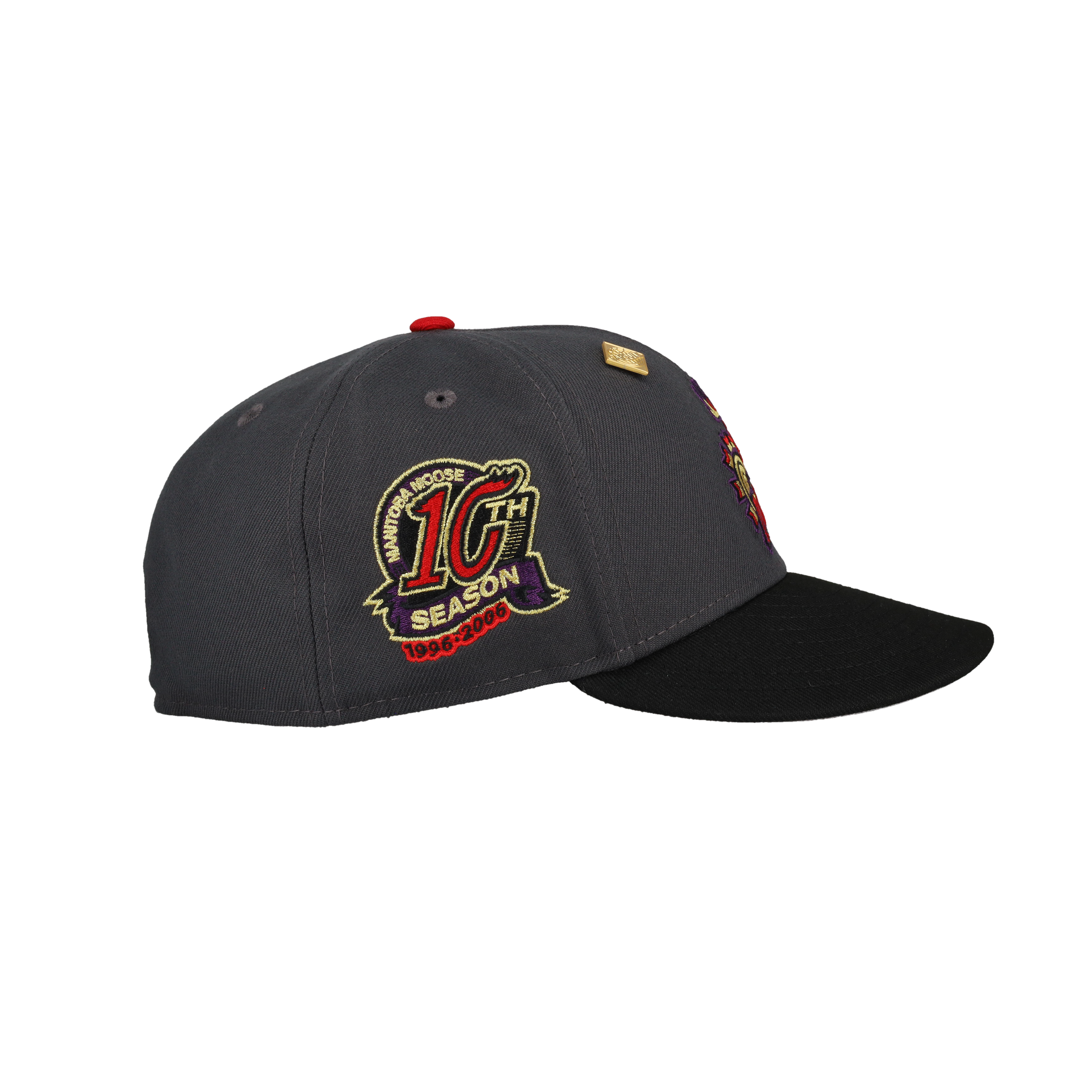 Manitoba Moose 10th Season Graphite 59Fifty Fitted Hat