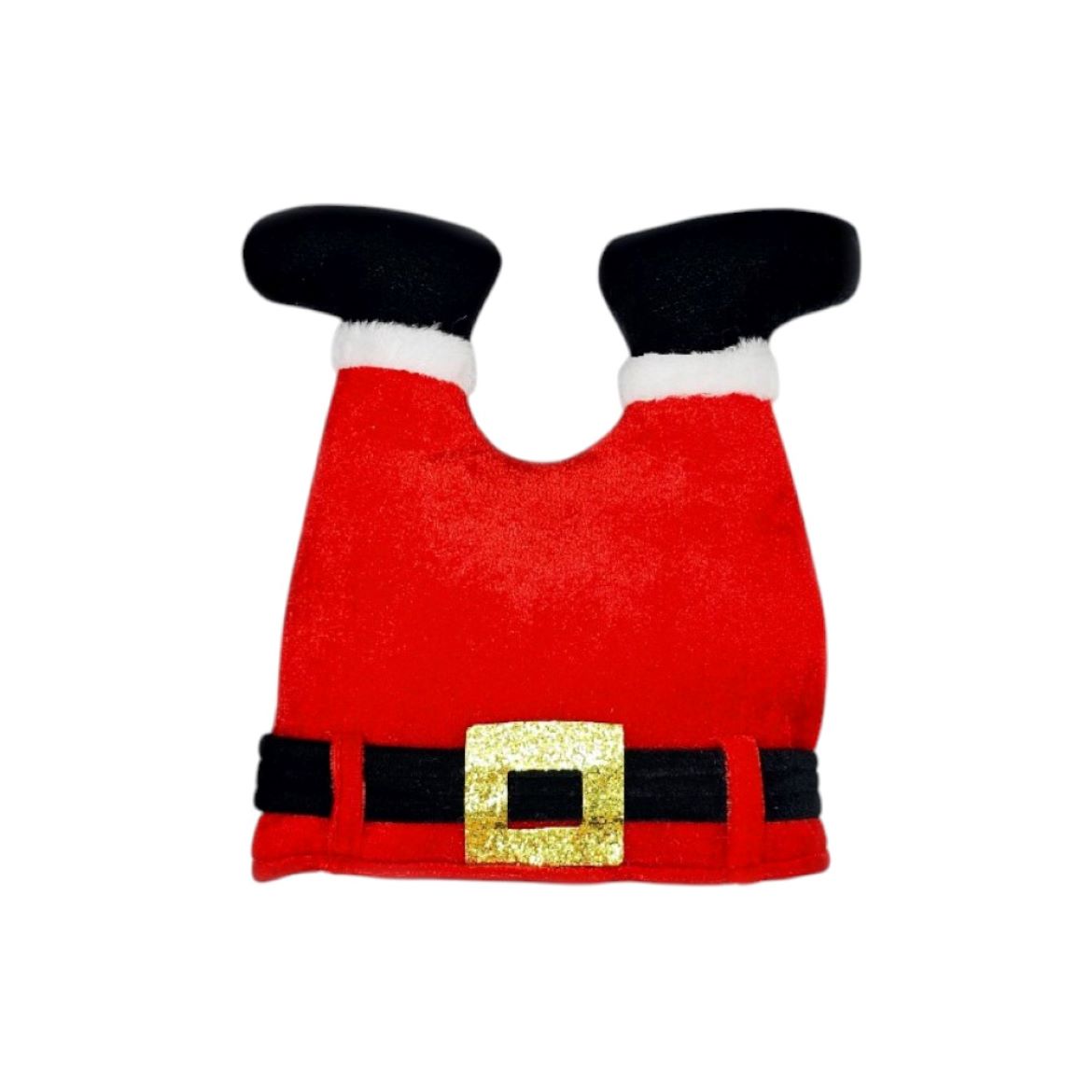 Plush Santa Chimney Christmas Hat
