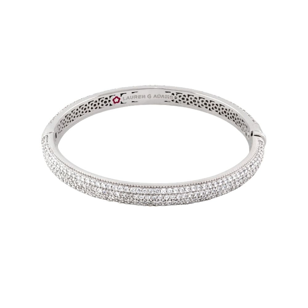 Glamour Pave .925 Bangle