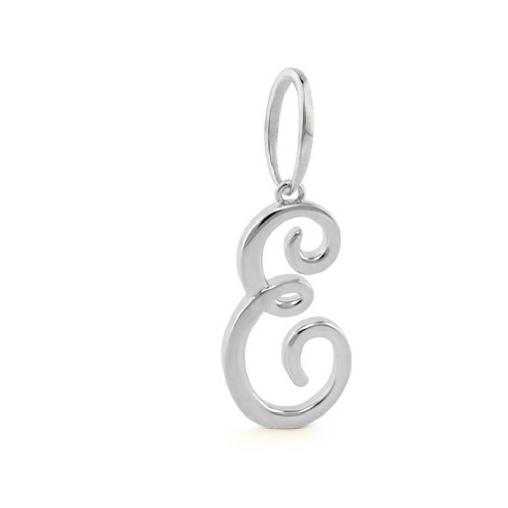 Lolo Initial Pendant — Script Letter