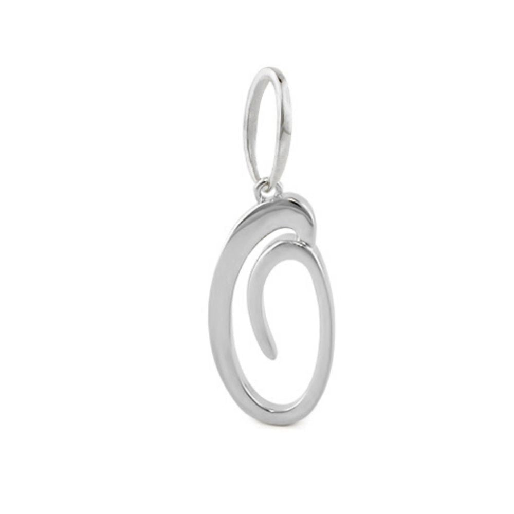 Lolo Initial Pendant — Script Letter