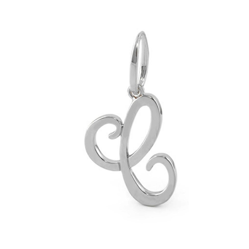 Lolo Initial Pendant — Script Letter
