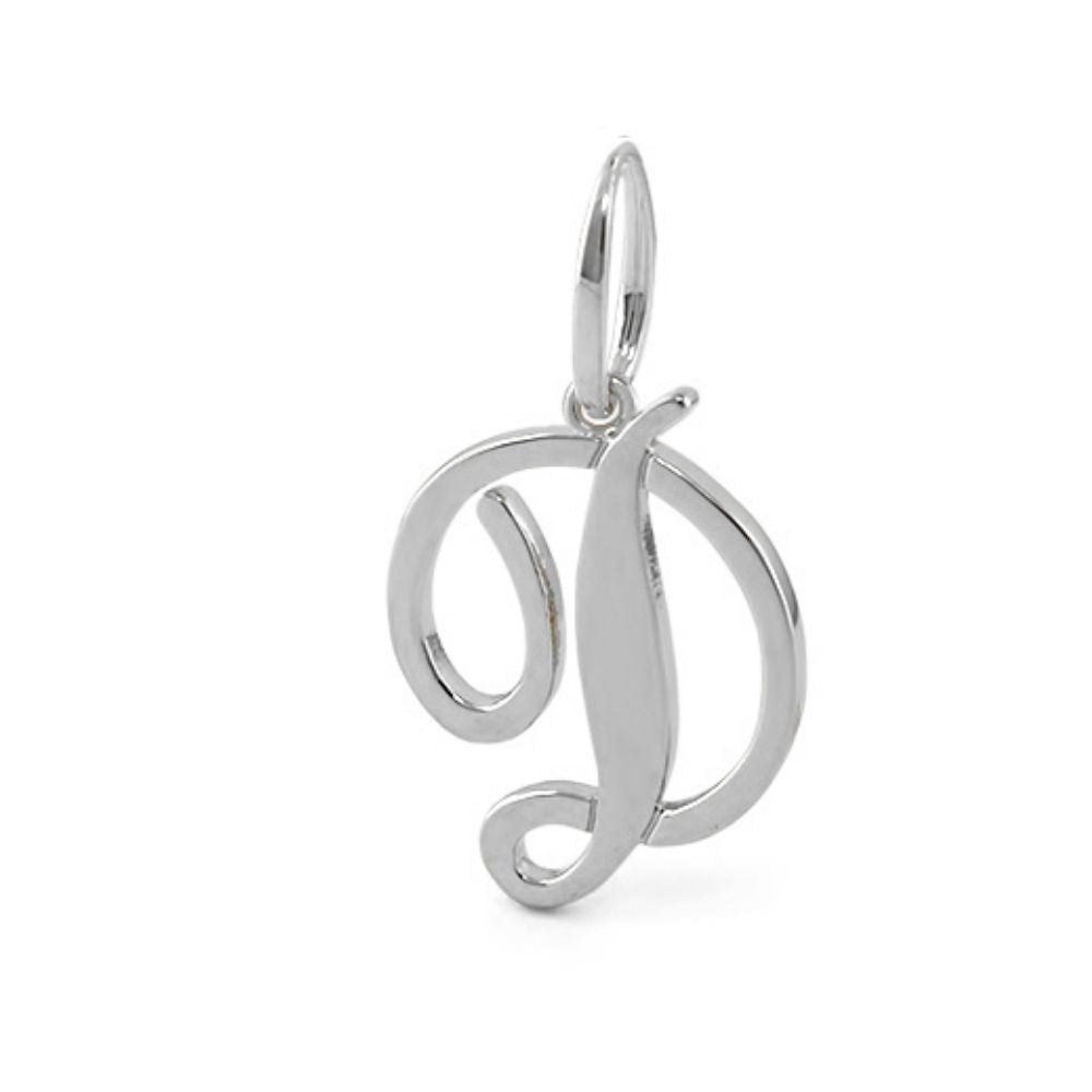 Lolo Initial Pendant — Script Letter
