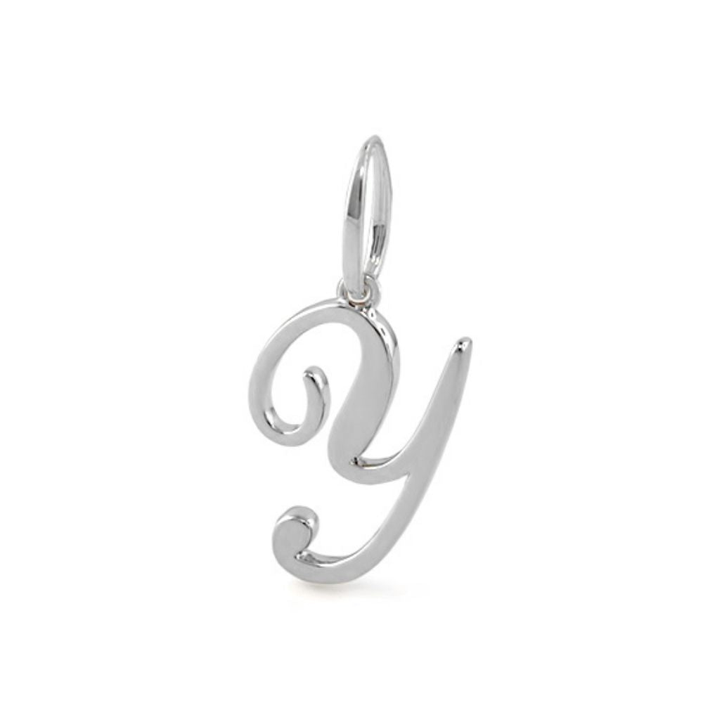 Lolo Initial Pendant — Script Letter
