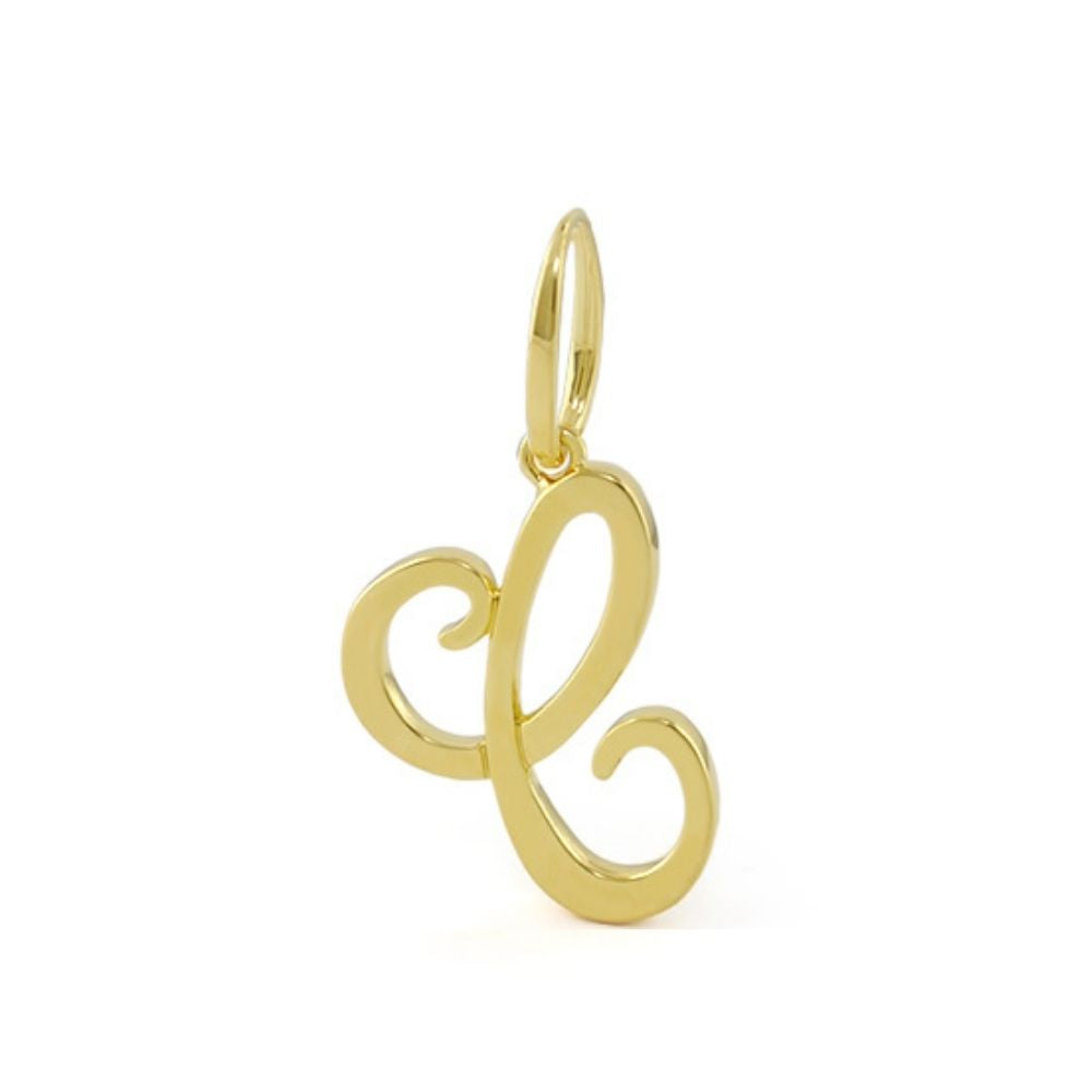 Lolo Initial Pendant — Script Letter