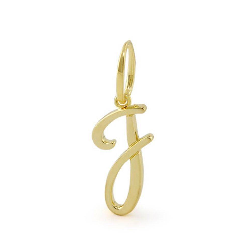 Lolo Initial Pendant — Script Letter