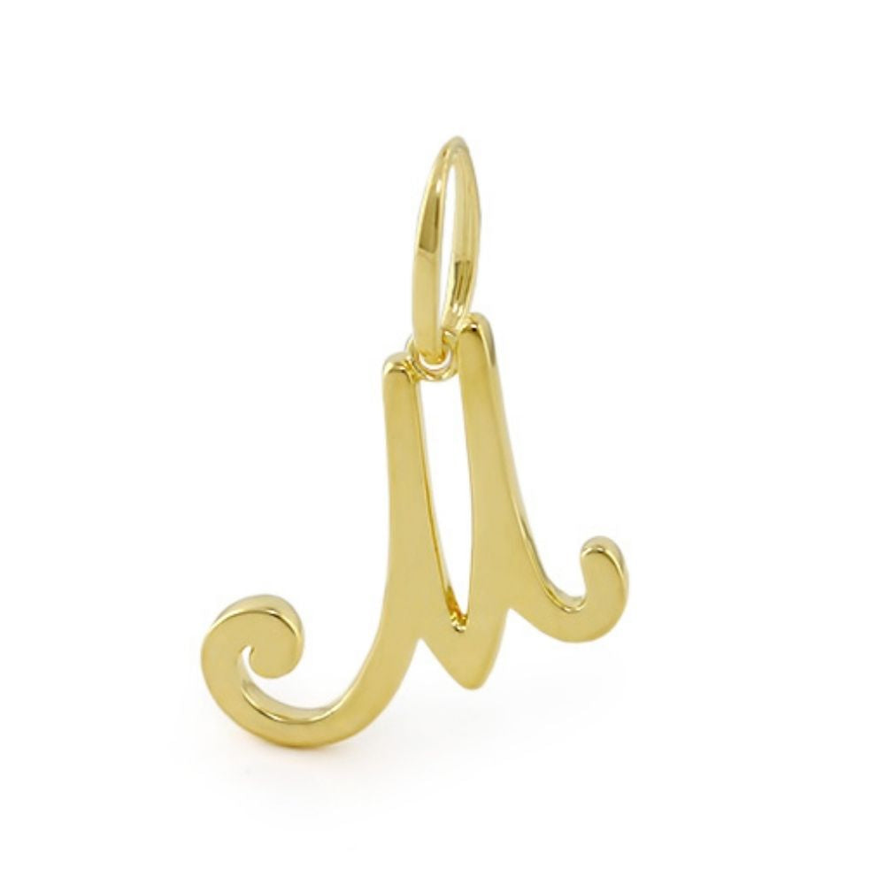 Lolo Initial Pendant — Script Letter