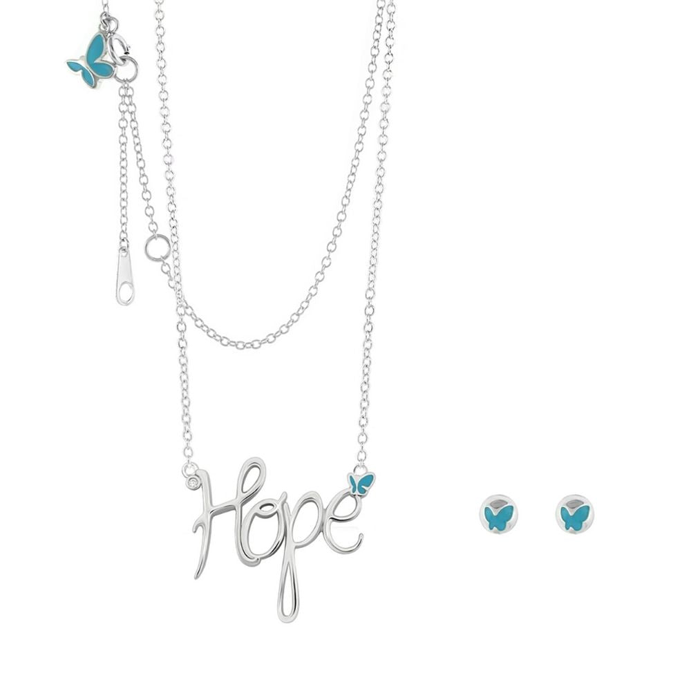 Sydney Leigh Hope Necklace & Earrings Set