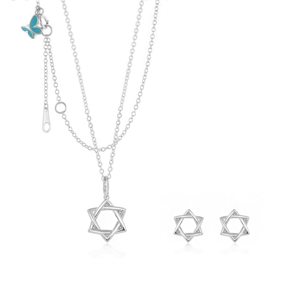 Sydney Leigh Star Necklace & Earrings Set