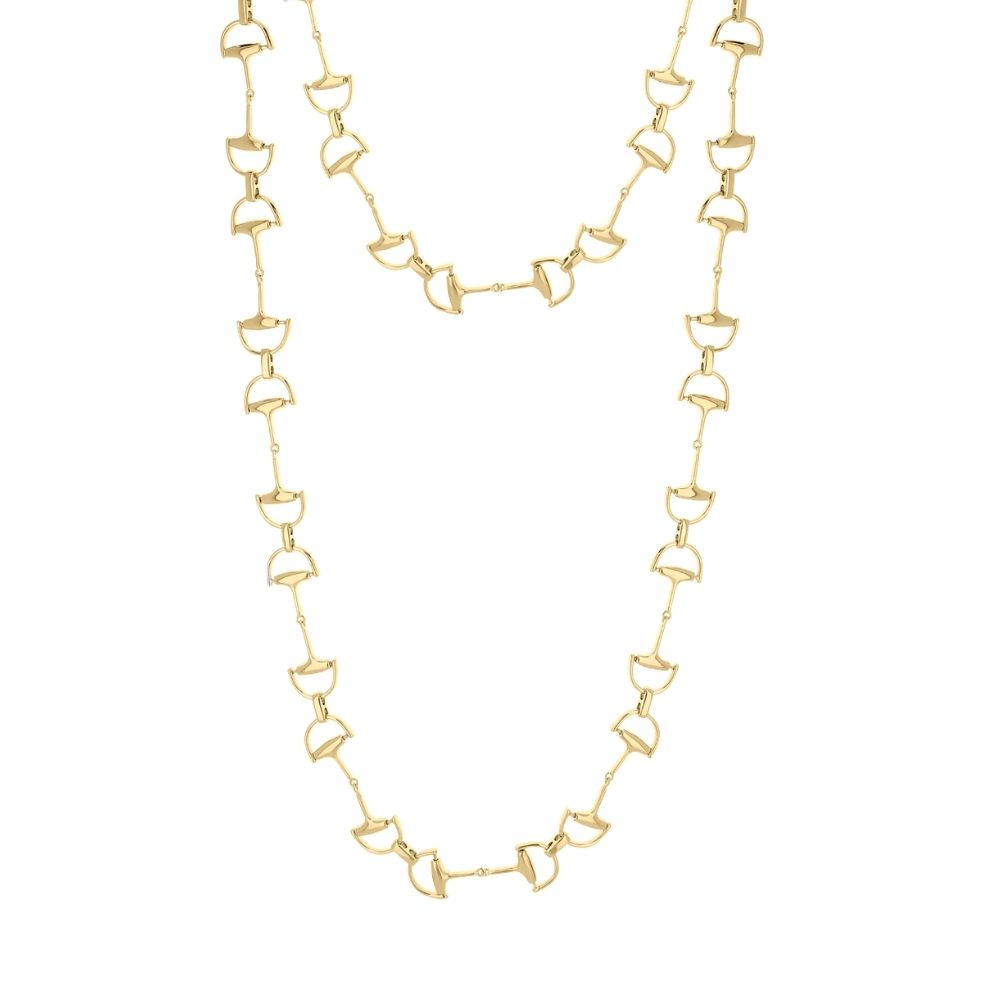 Equestrian Stirrup Necklace