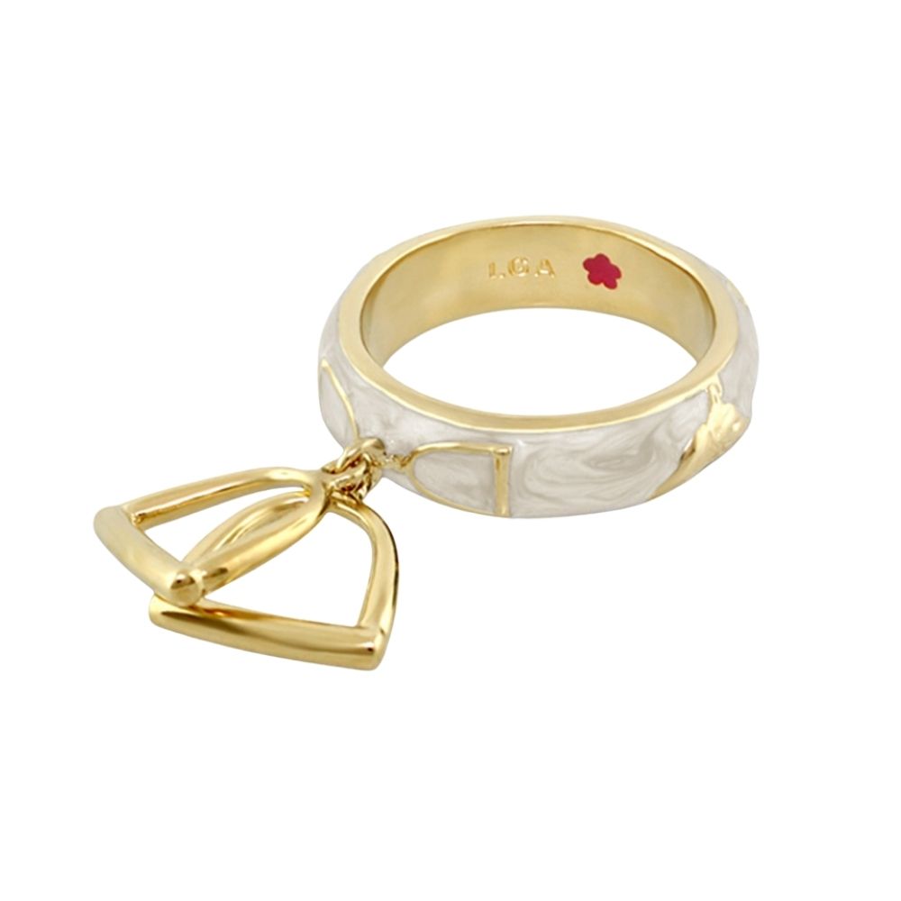 Equestrian Stirrup Ring — Stirrup Charm