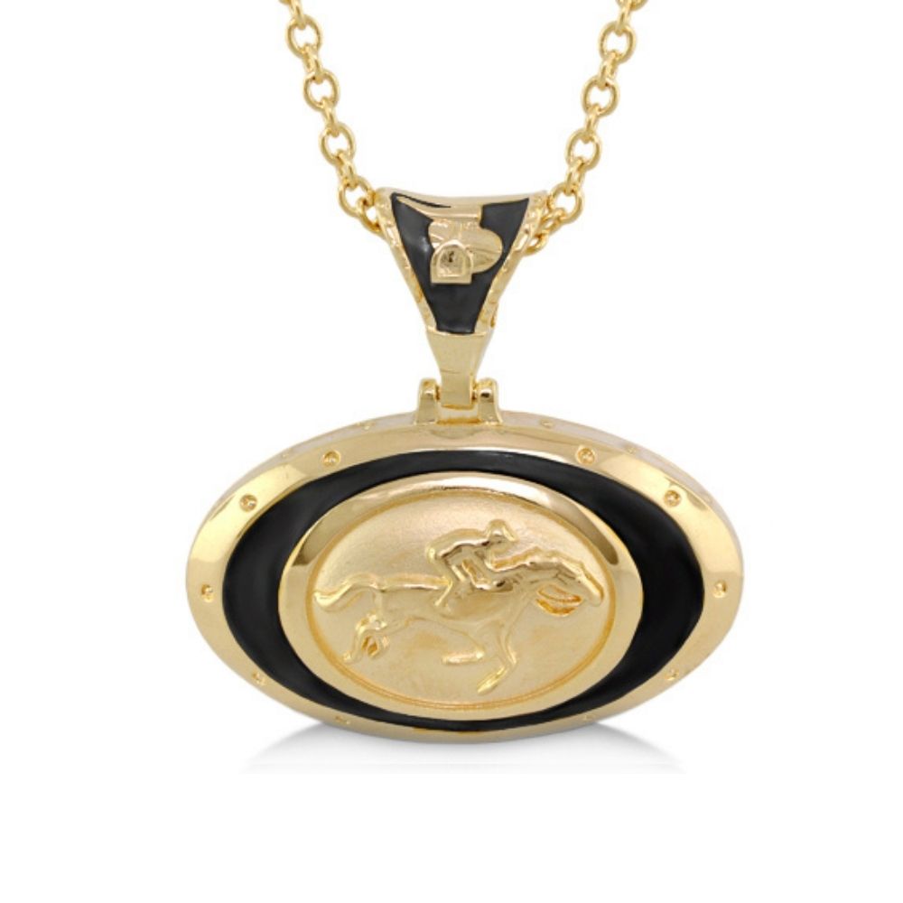 Equestrian Pendant Necklace