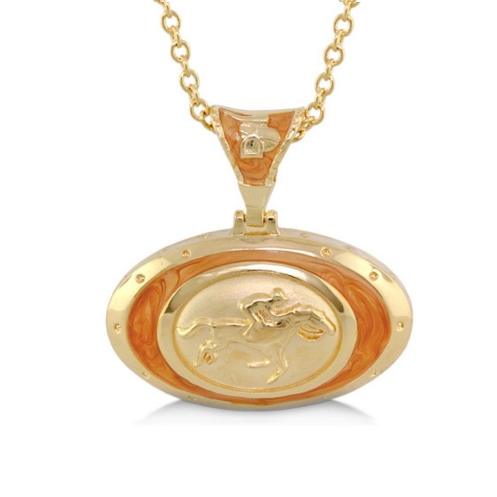 Equestrian Pendant Necklace