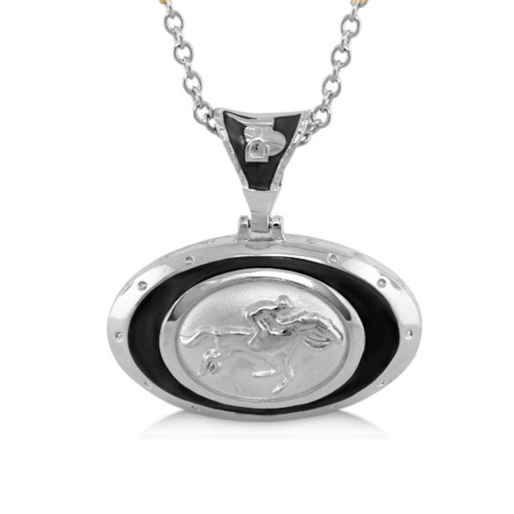 Equestrian Pendant Necklace