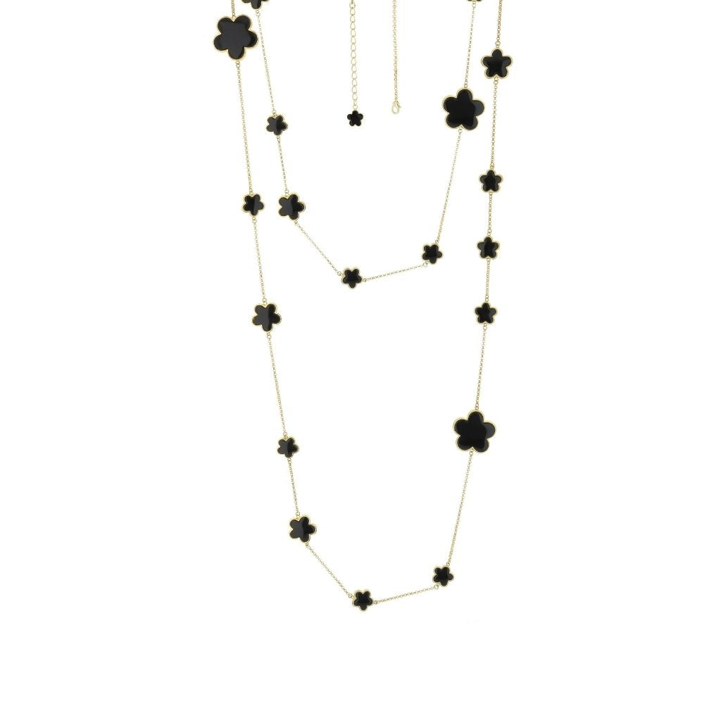 Daisy Love Gemstone Necklace — Long Station