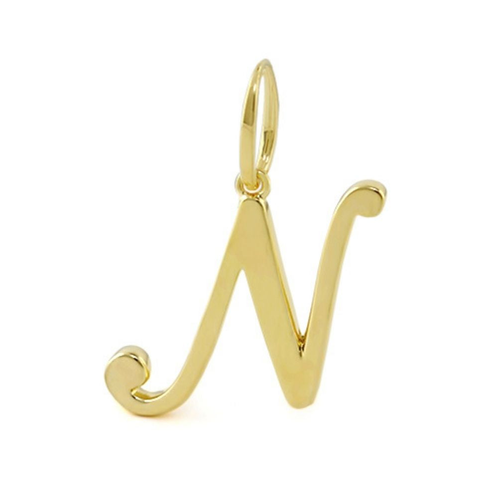 Lolo Initial Pendant — Script Letter